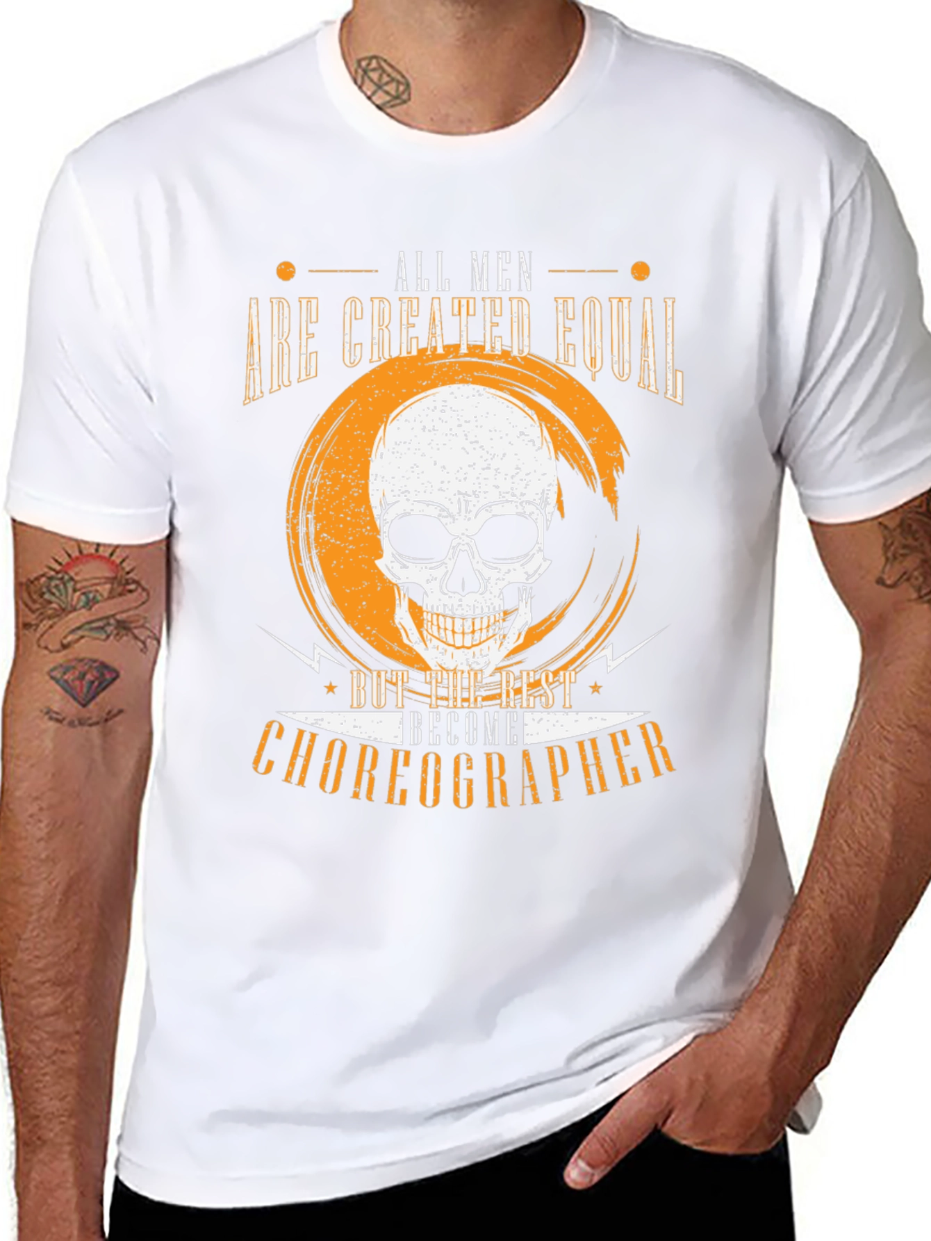 Choreographer Skull Graphic T-Shirt