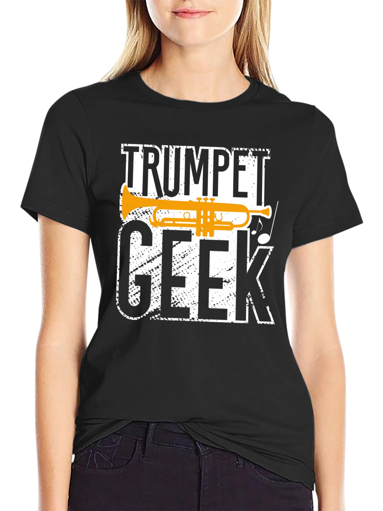 Trumpet Geek T-Shirt - Musician Humor Tee