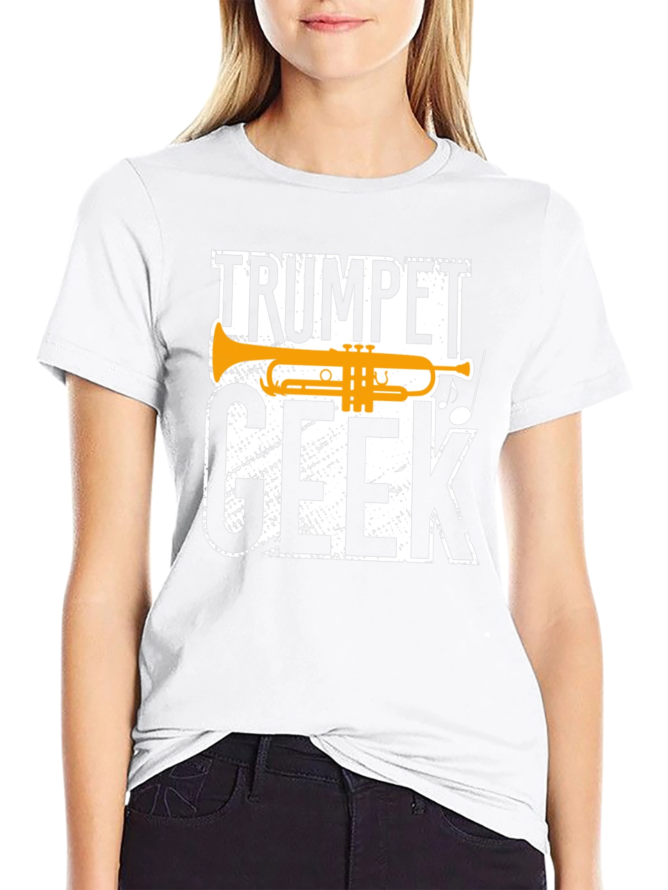 Trumpet Geek T-Shirt - Musician Humor Tee
