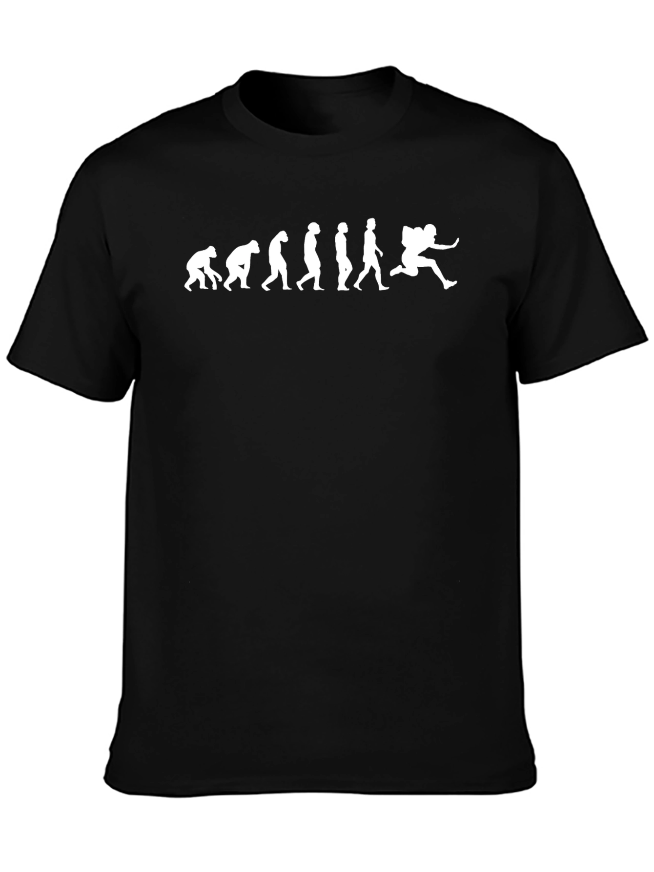 Evolution to Football Player T-Shirt