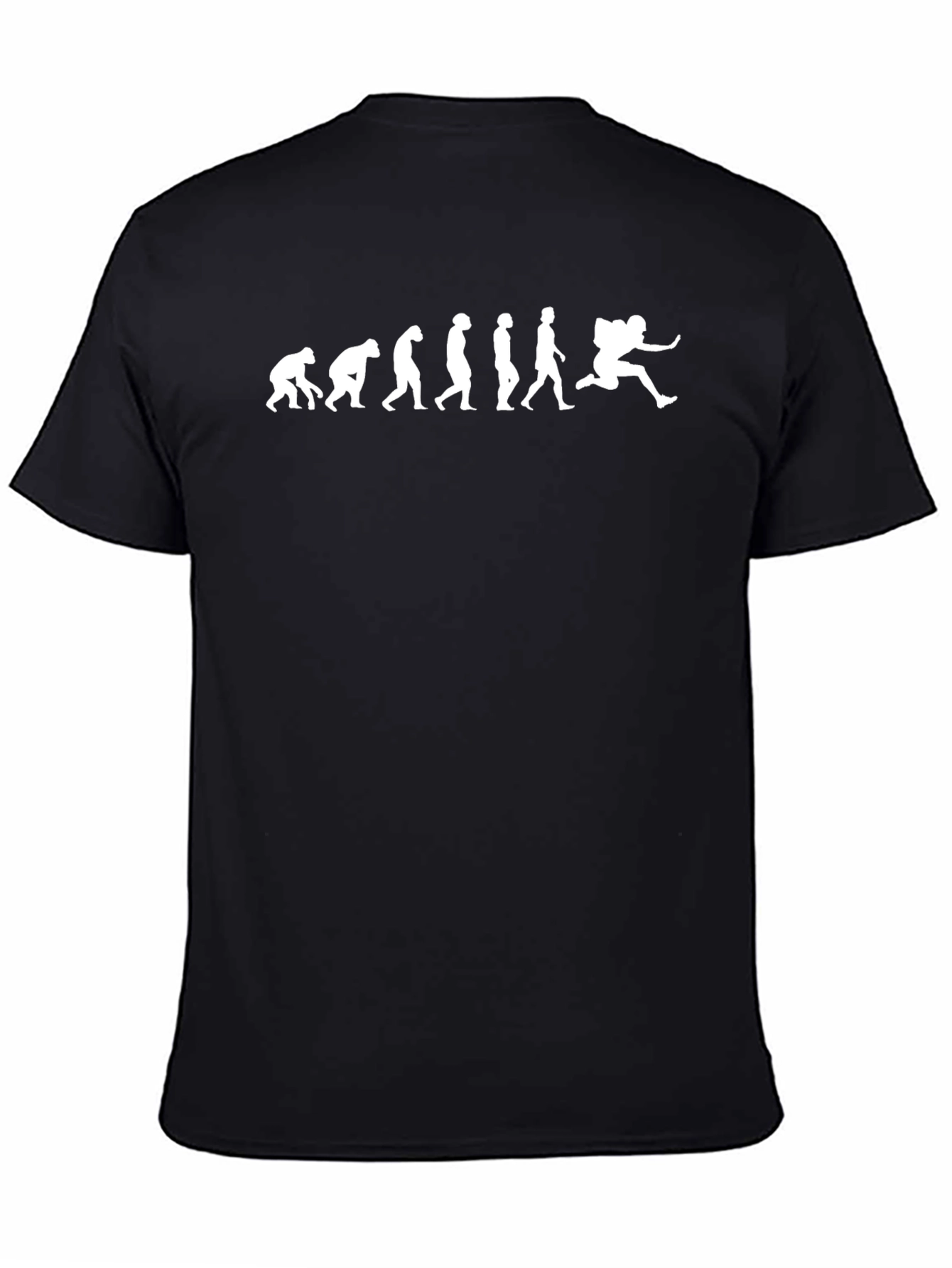 Evolution to Football Player T-Shirt