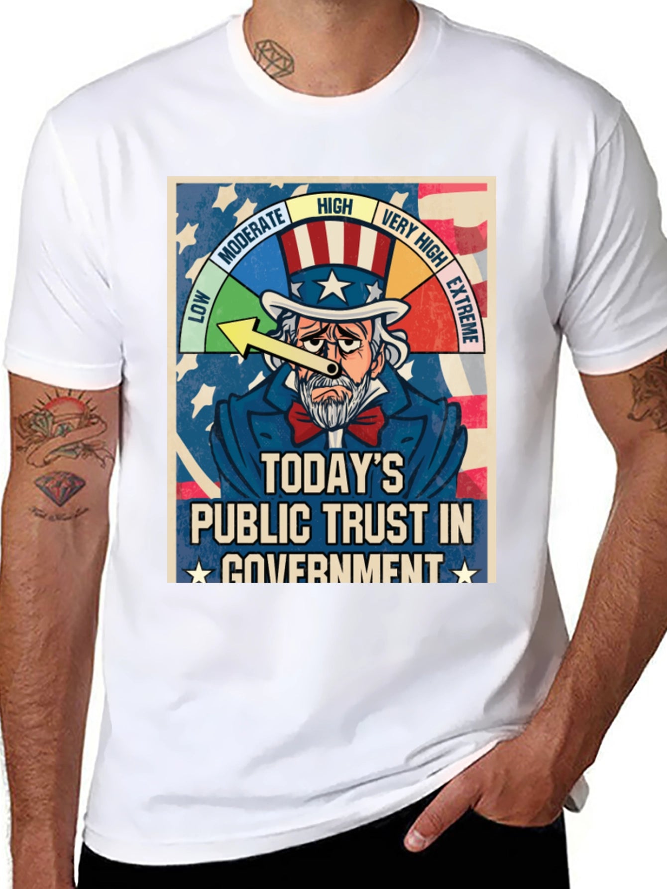 Todays Public Trust T-Shirt - Government Distrust Tee