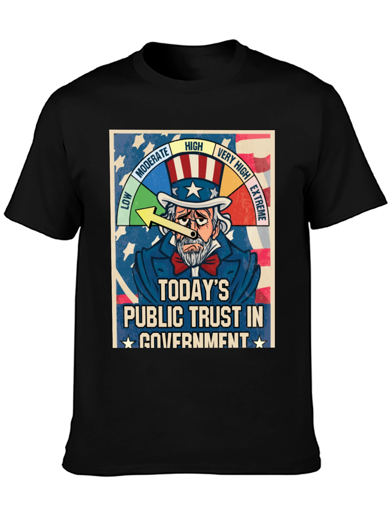 Todays Public Trust T-Shirt - Government Distrust Tee