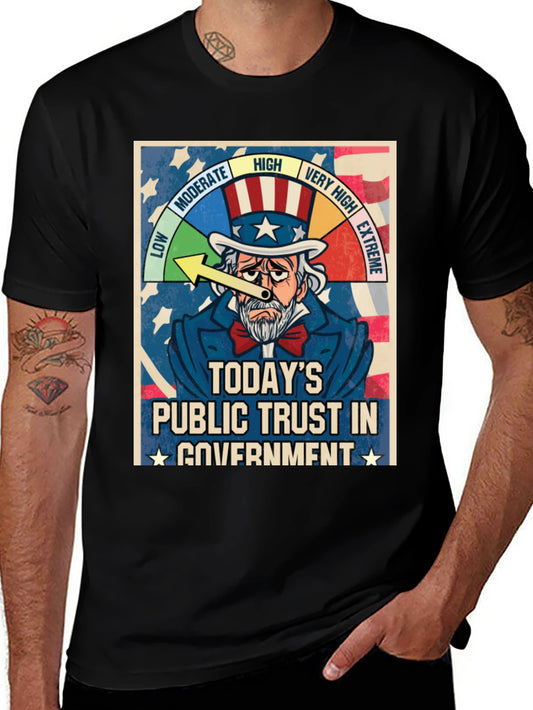 Todays Public Trust T-Shirt - Government Distrust Tee
