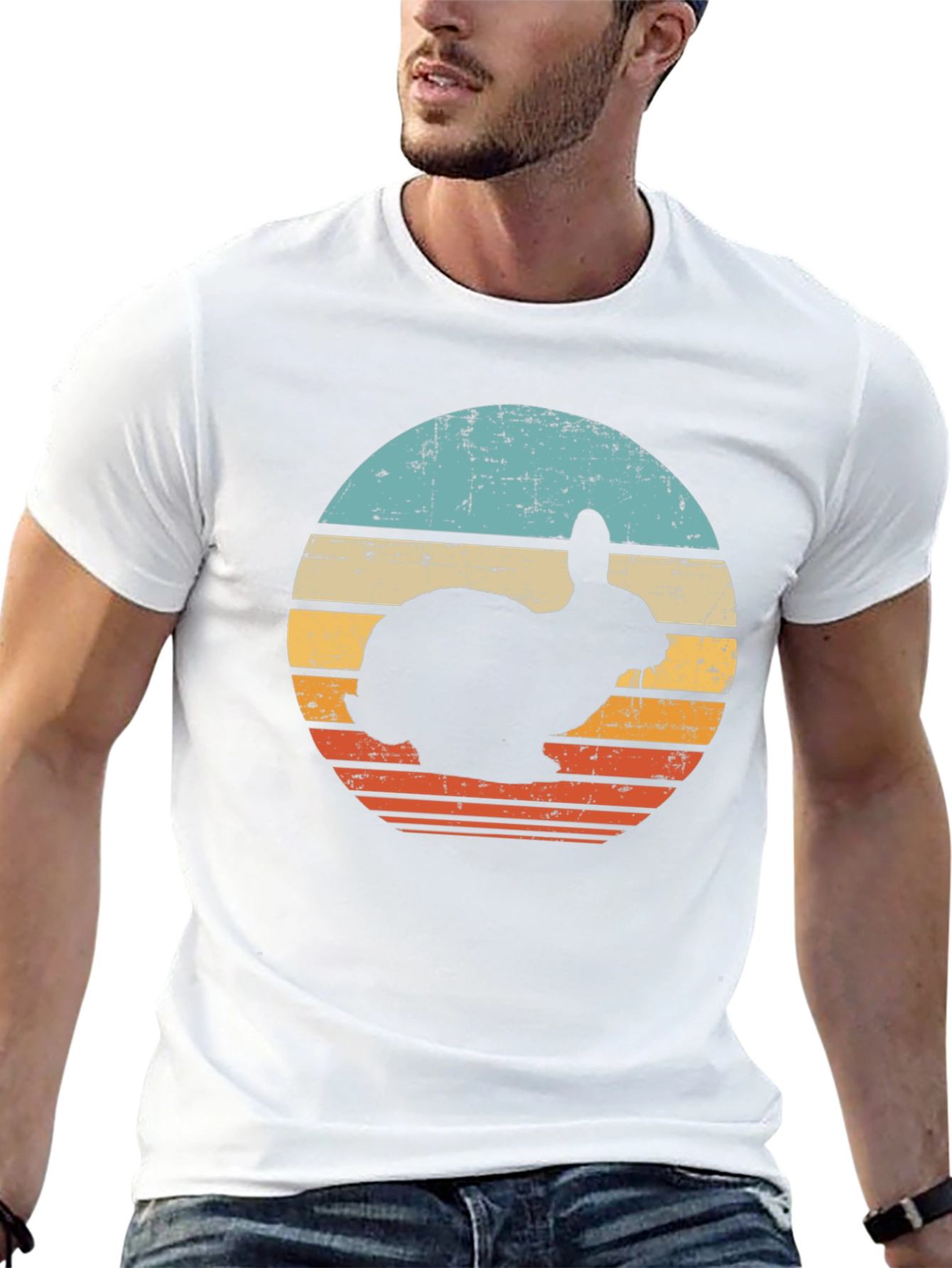 Retro Rabbit Graphic Tee