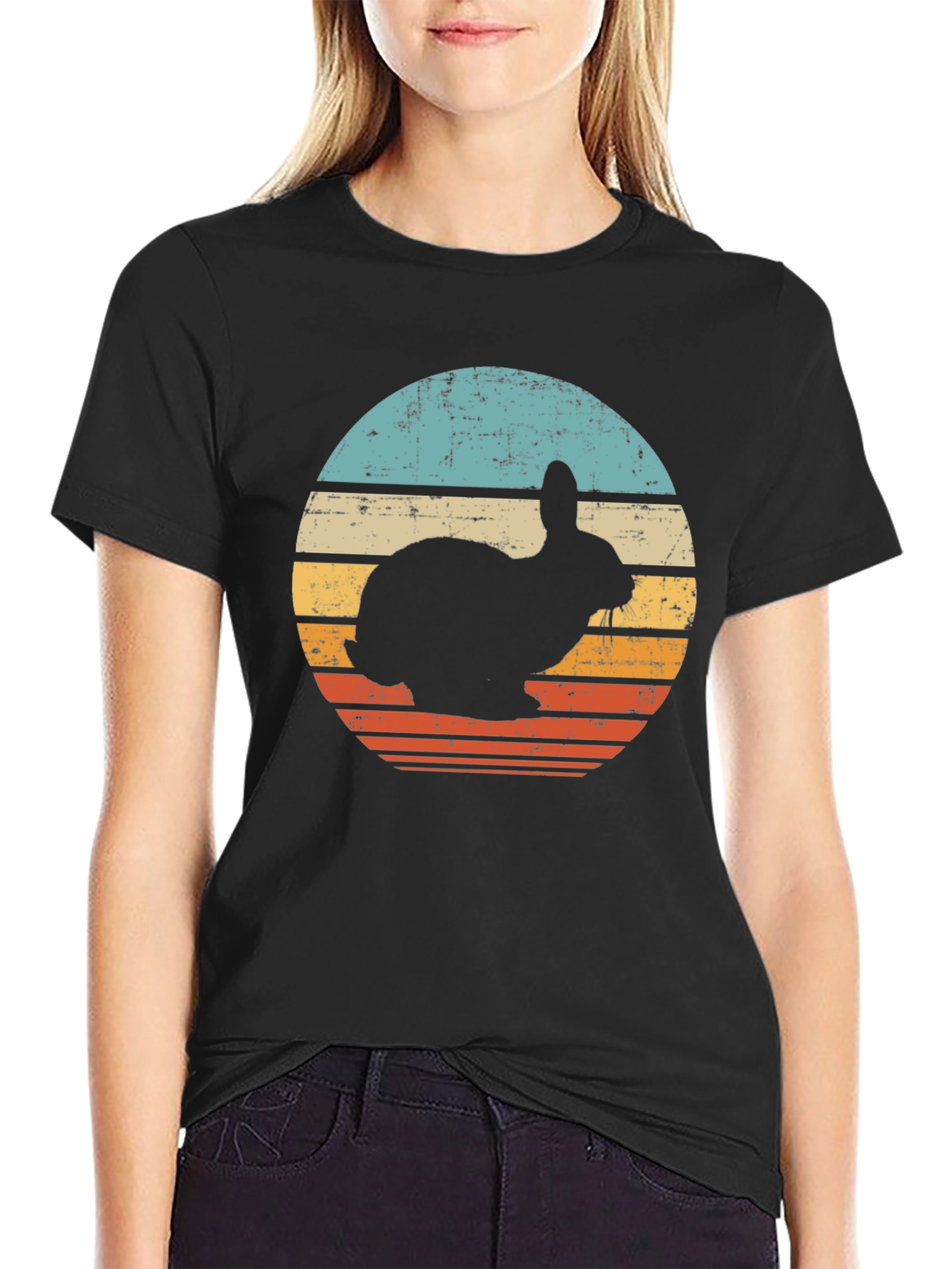 Retro Rabbit Graphic Tee