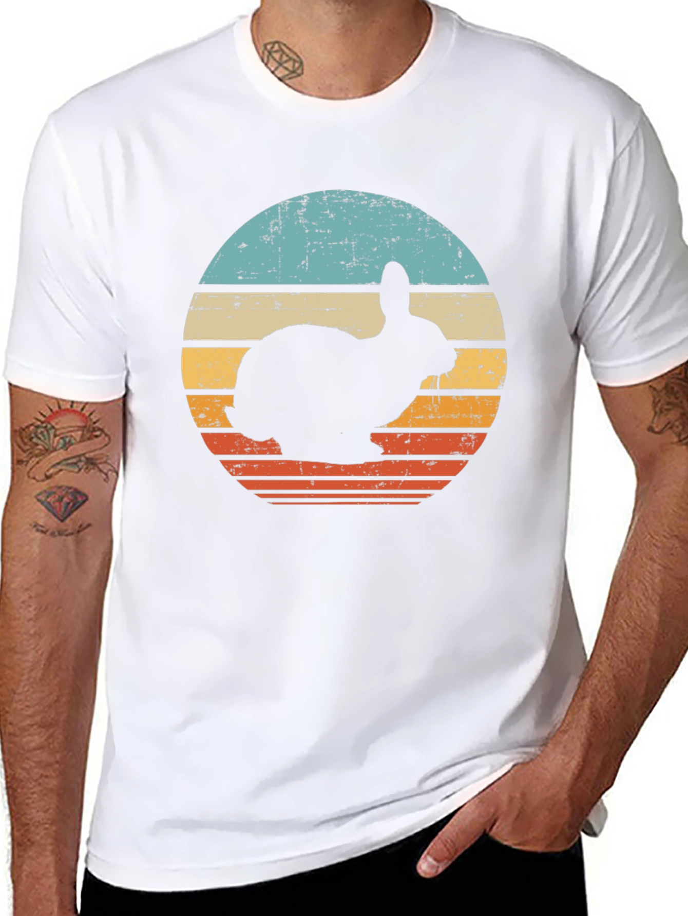 Retro Rabbit Graphic Tee