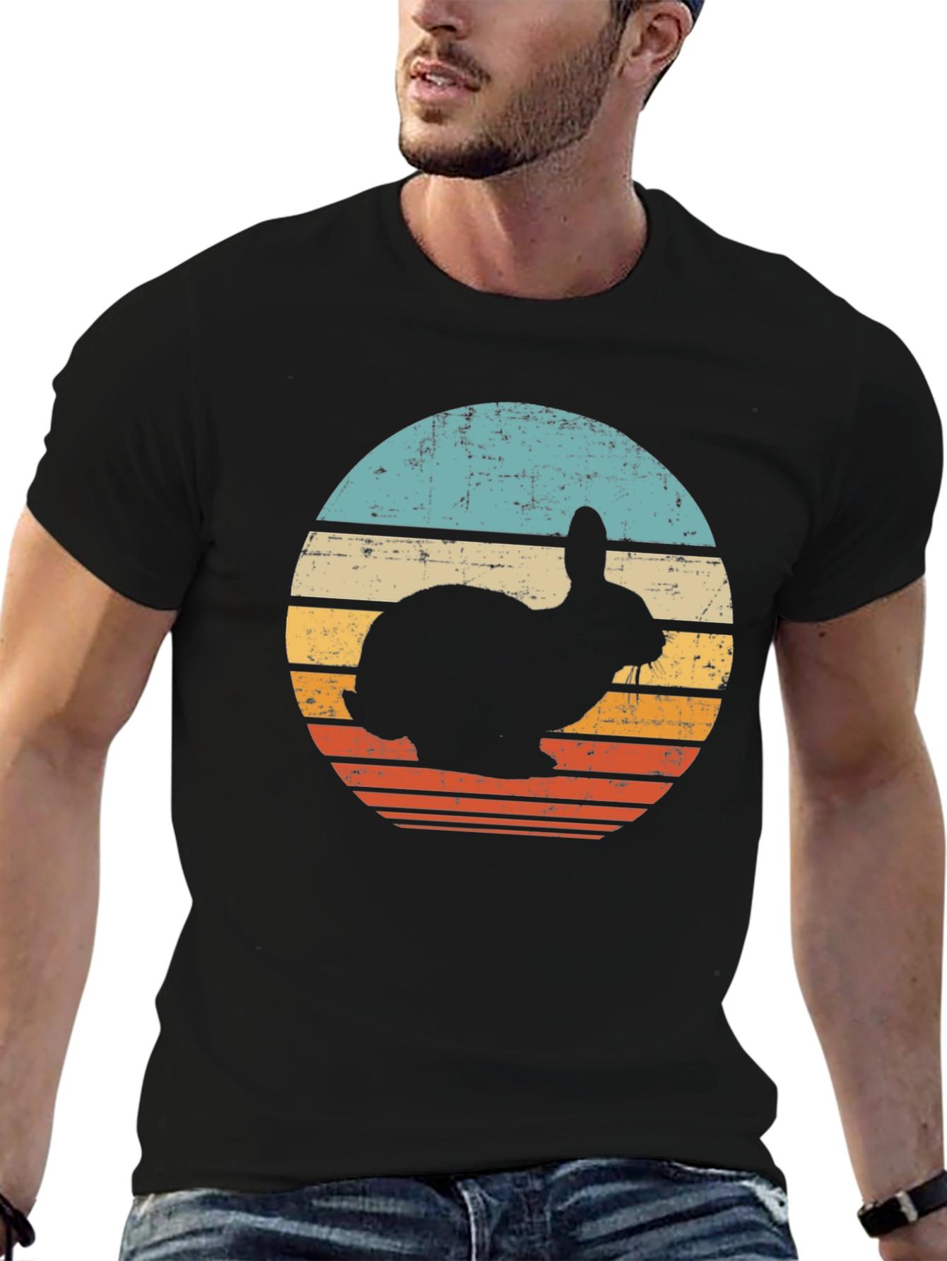 Retro Rabbit Graphic Tee