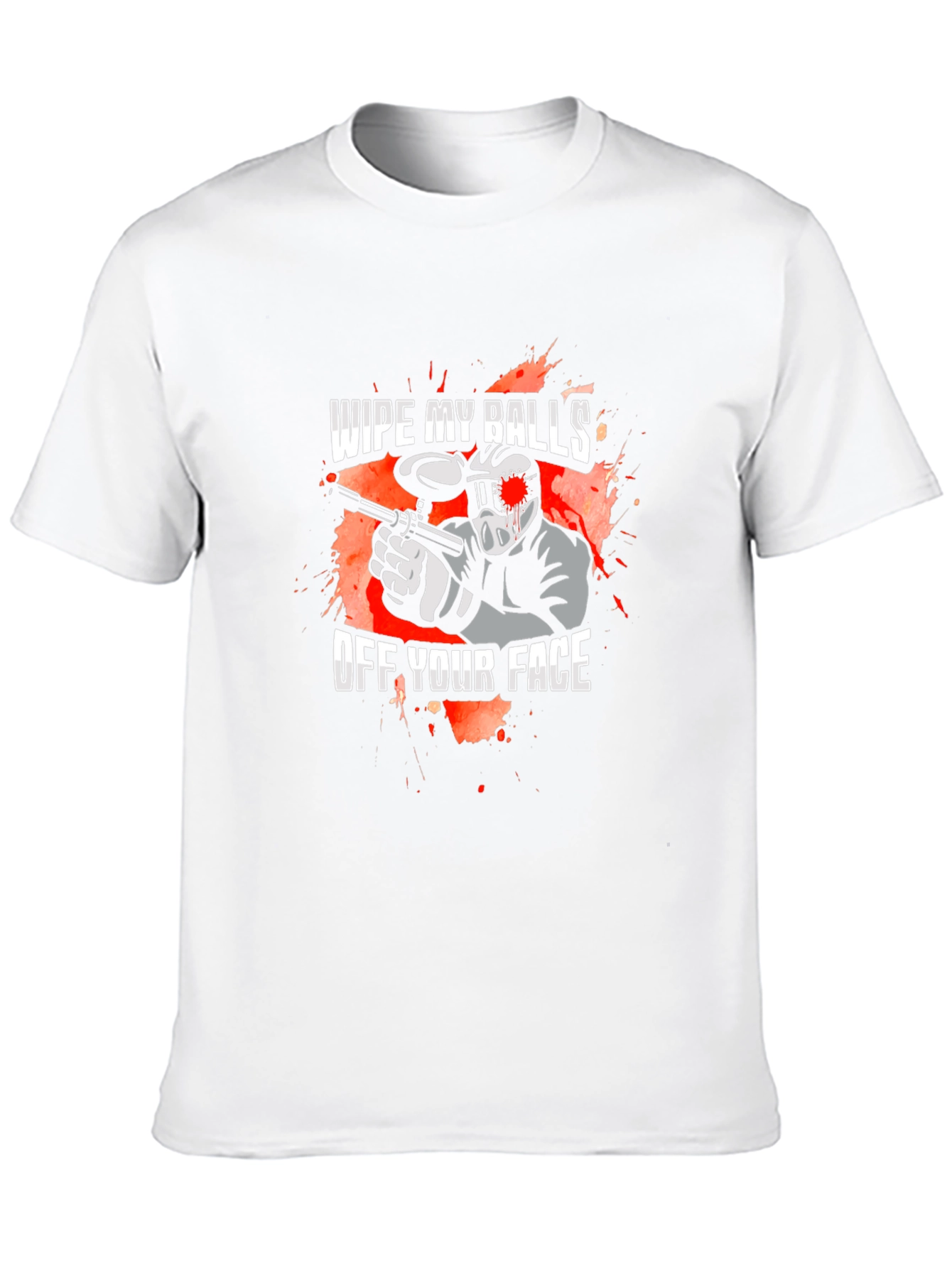 Wipe My Balls Off Your Face Black T-Shirt