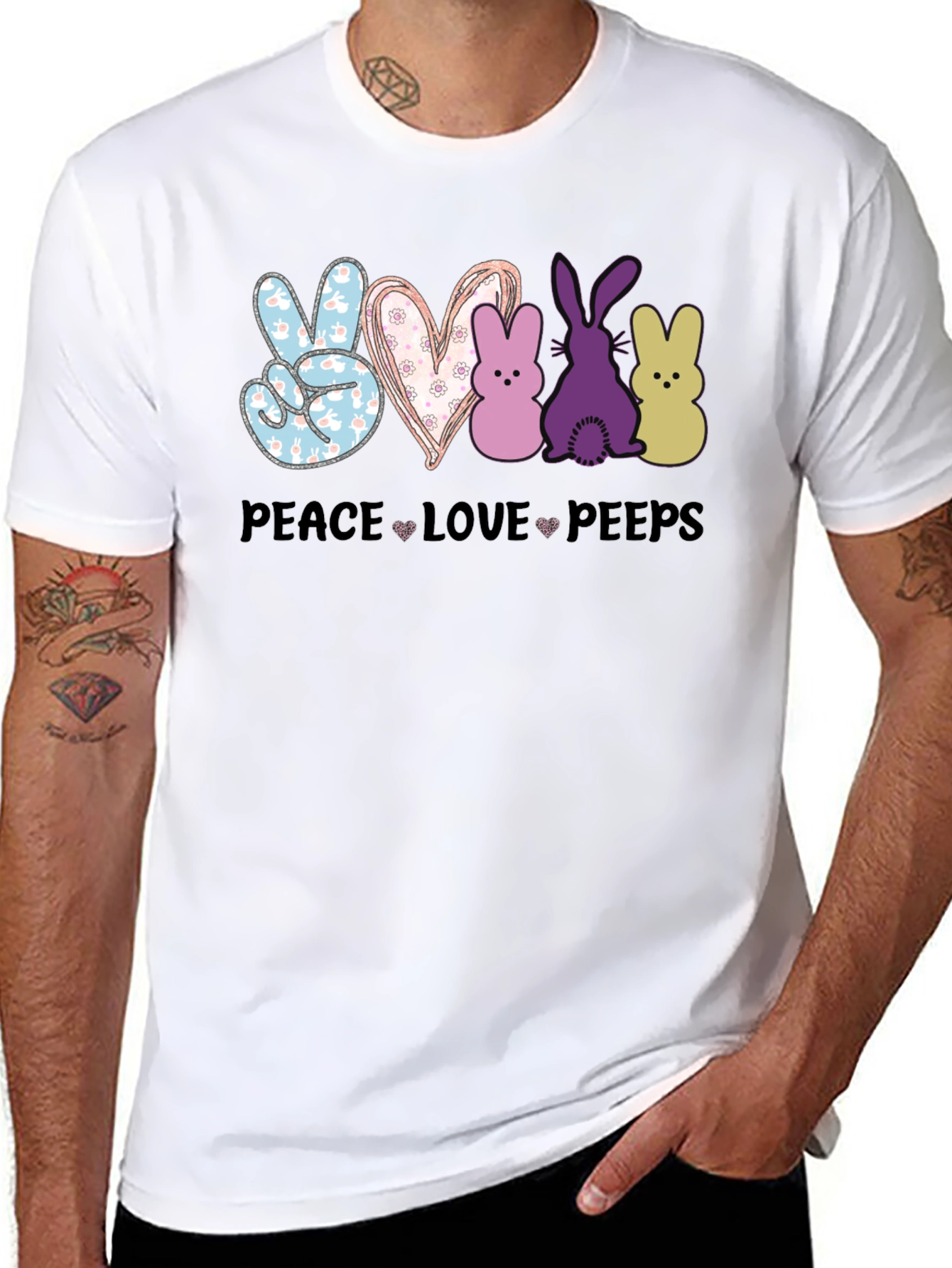 Peace Love Peeps T-Shirt