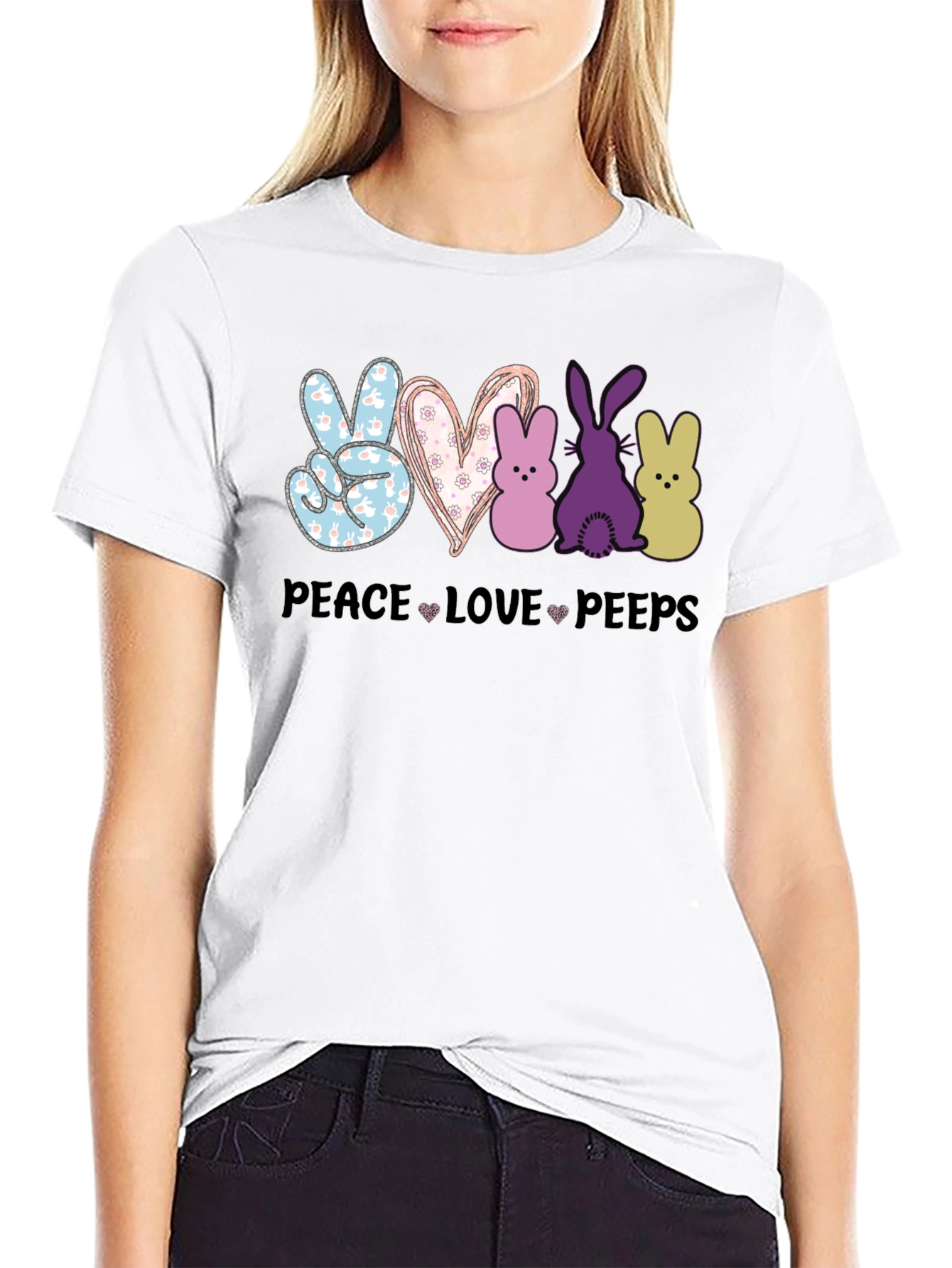 Peace Love Peeps T-Shirt