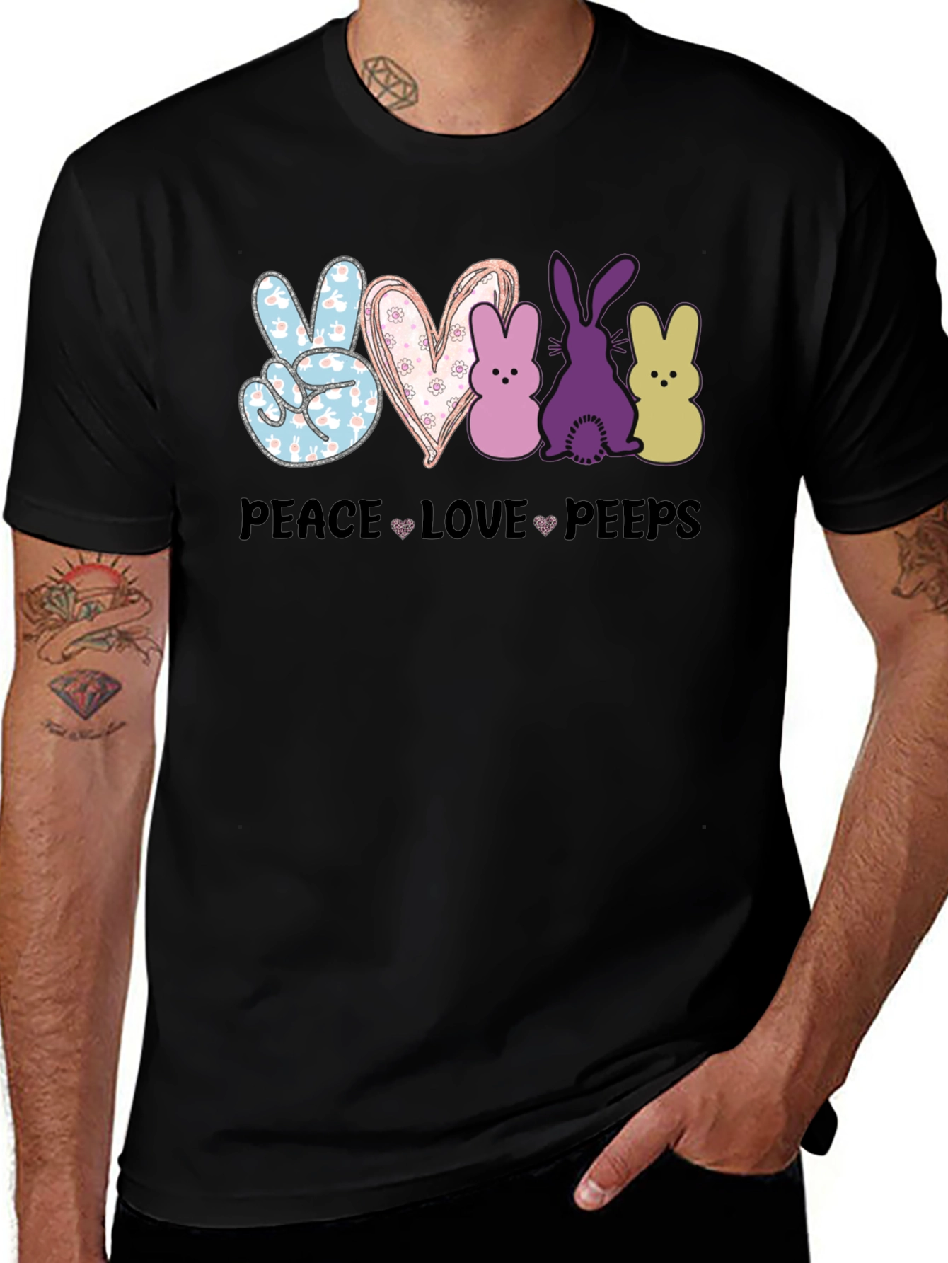 Peace Love Peeps T-Shirt