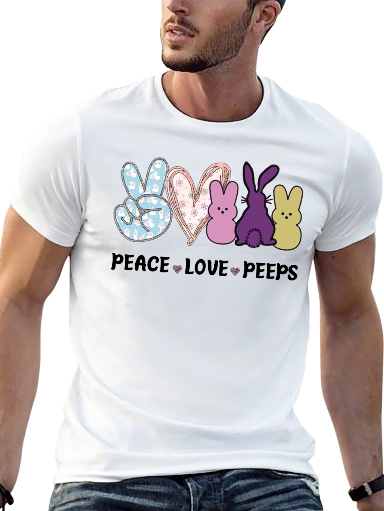 Peace Love Peeps T-Shirt