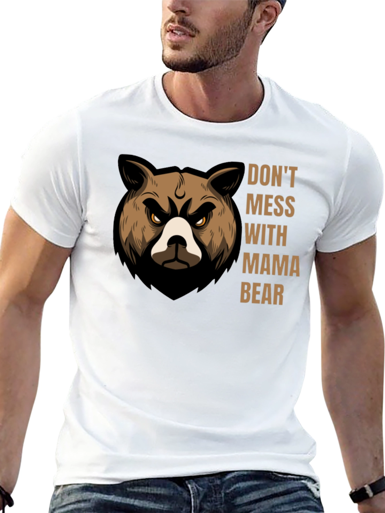 Dont Mess With Mama Bear Graphic T-Shirt