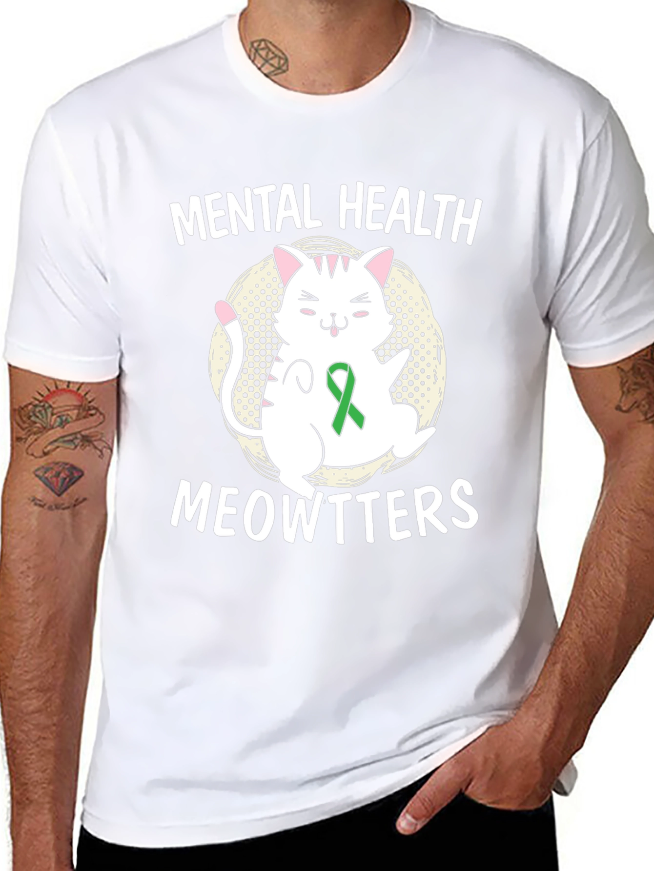 Mental Health Meowtters T-Shirt