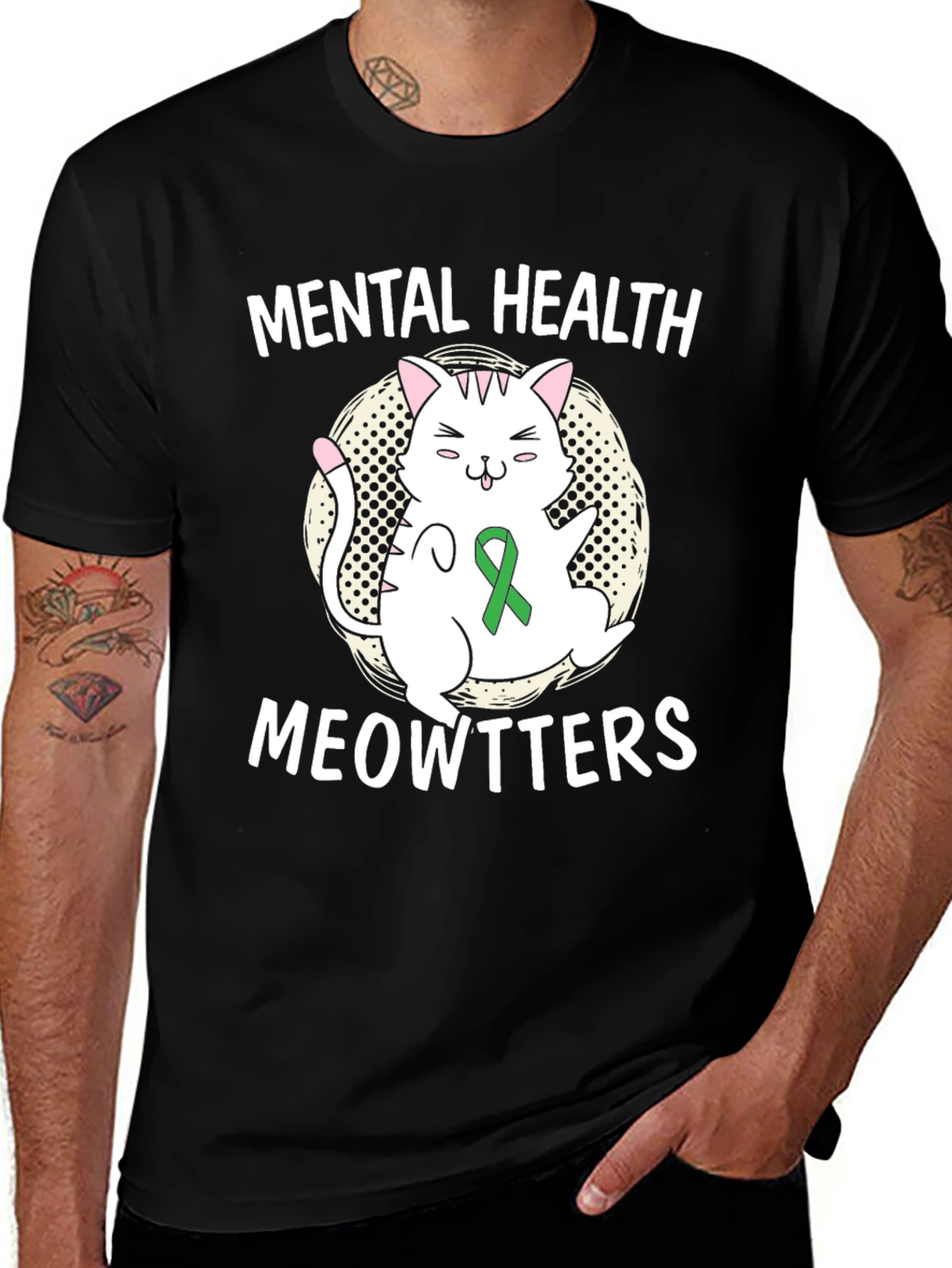 Mental Health Meowtters T-Shirt