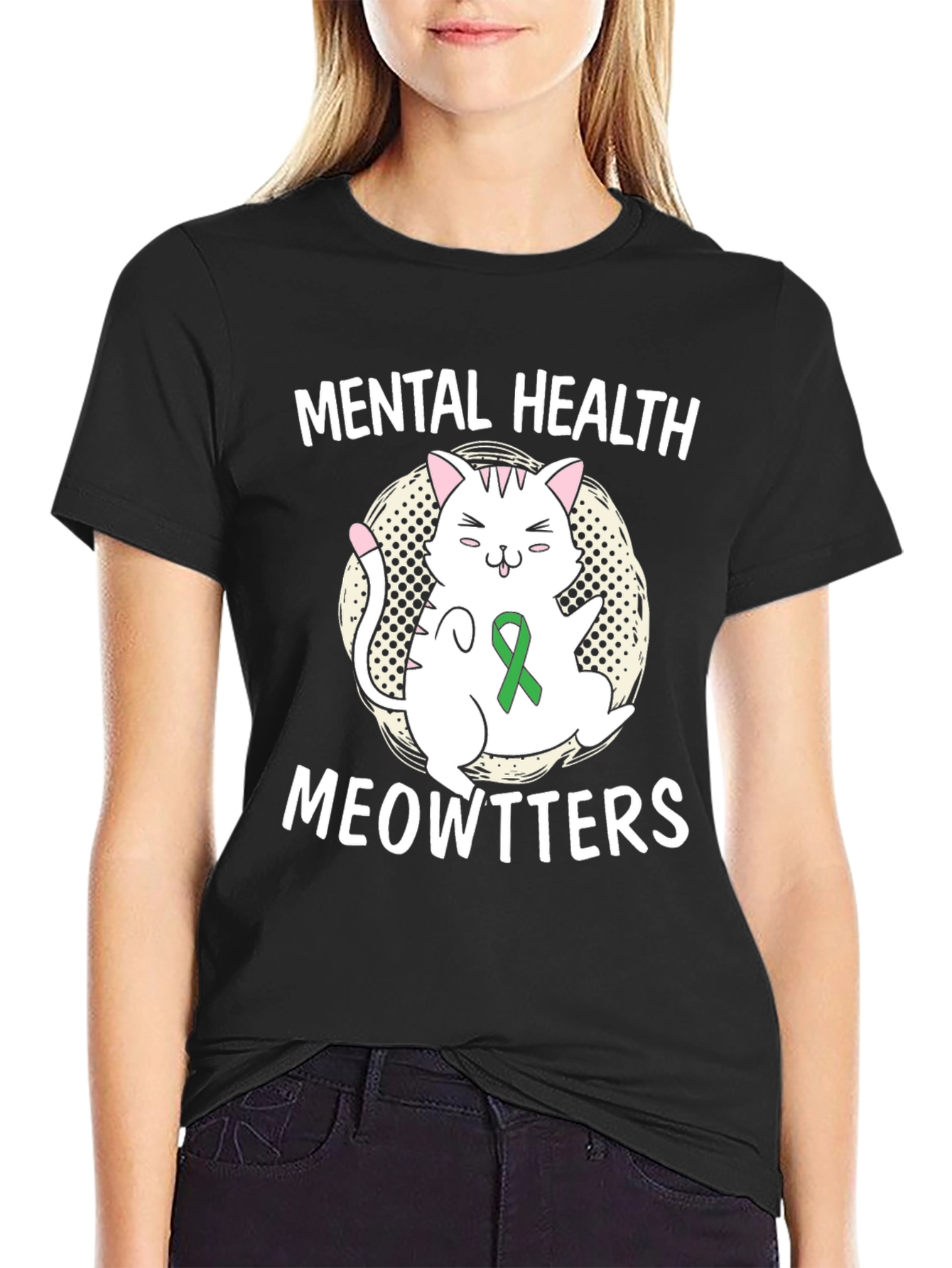 Mental Health Meowtters T-Shirt