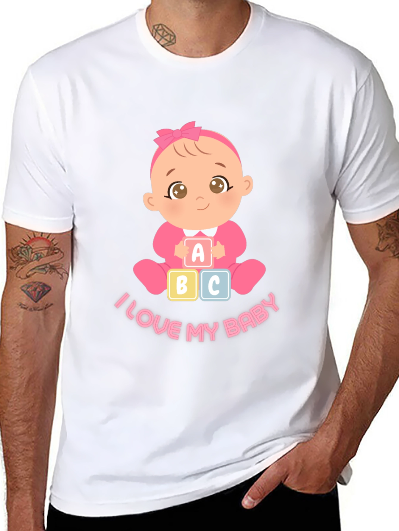 I Love My Baby Graphic Tee