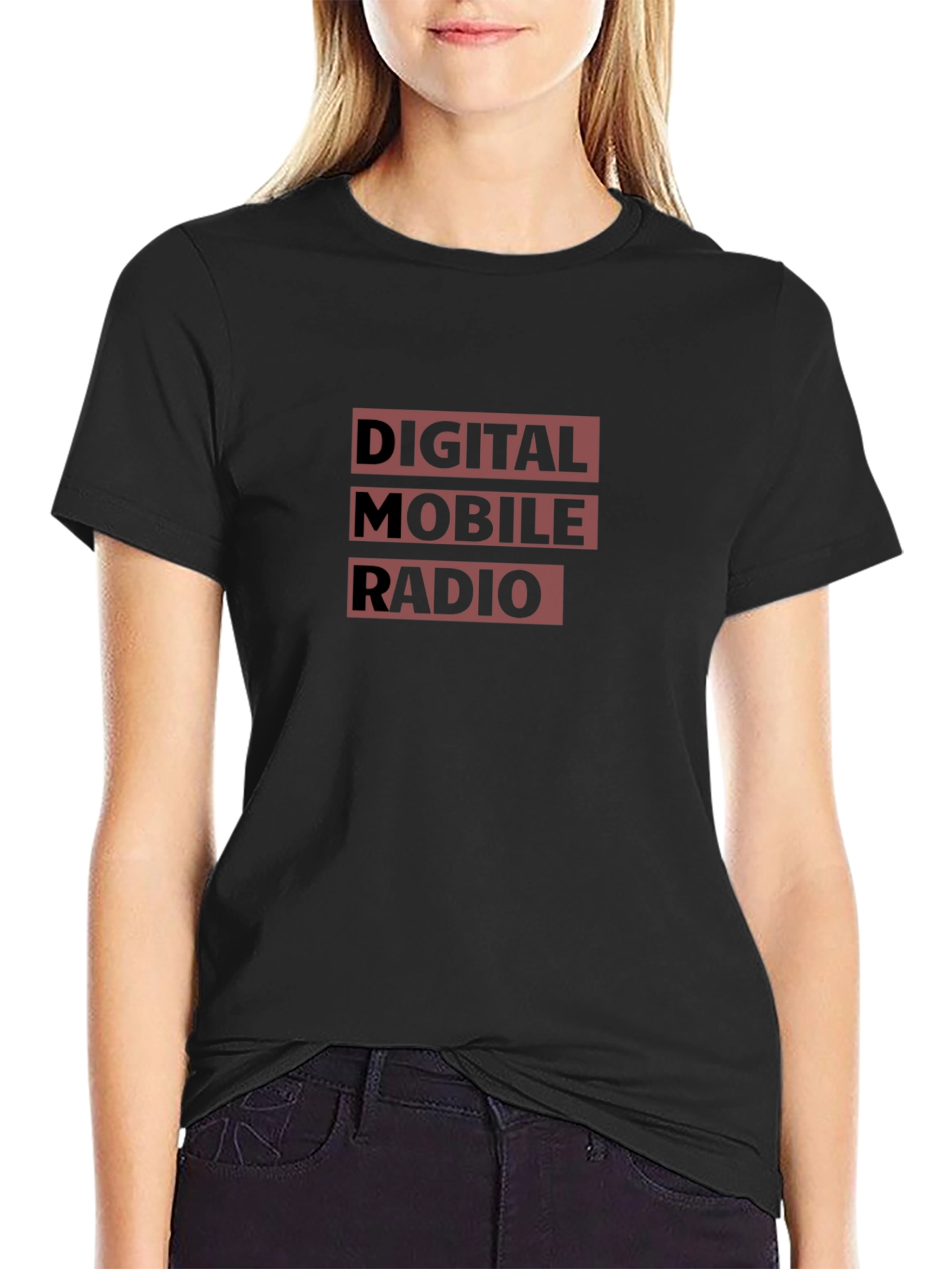 DMR Digital Mobile Radio T-Shirt - Black