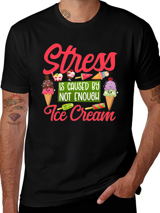 Stress Ice Cream T-Shirt
