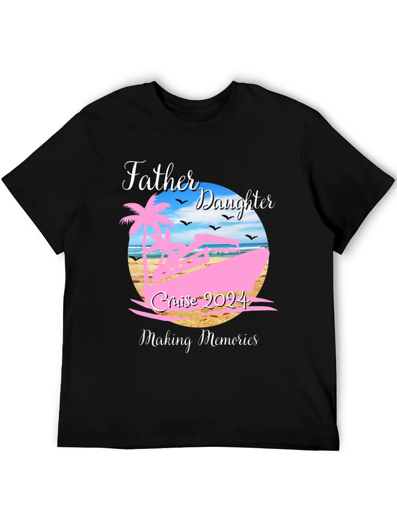 Father Daughter Cruise 2024 Matching Vacation Tee