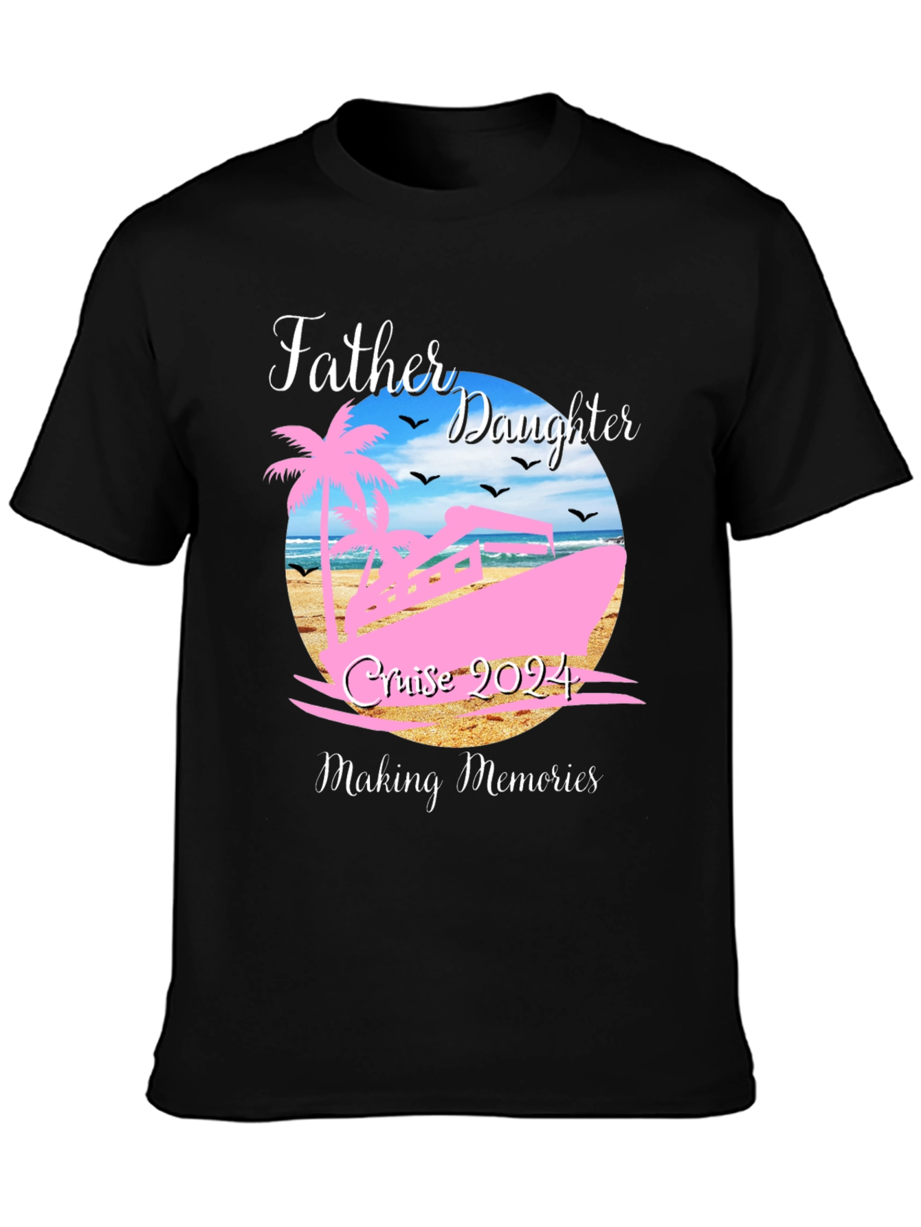 Father Daughter Cruise 2024 Matching Vacation Tee