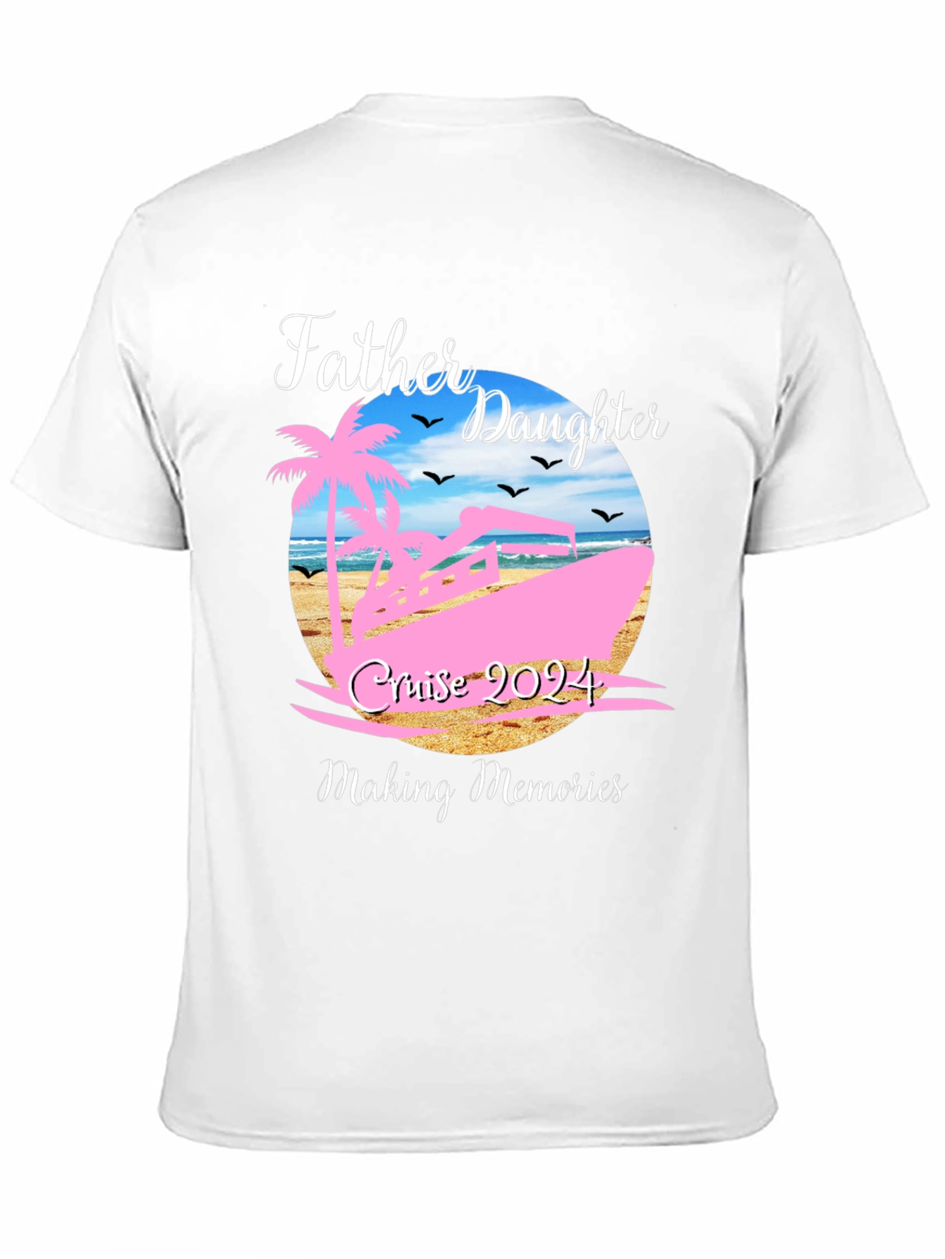 Father Daughter Cruise 2024 Matching Vacation Tee