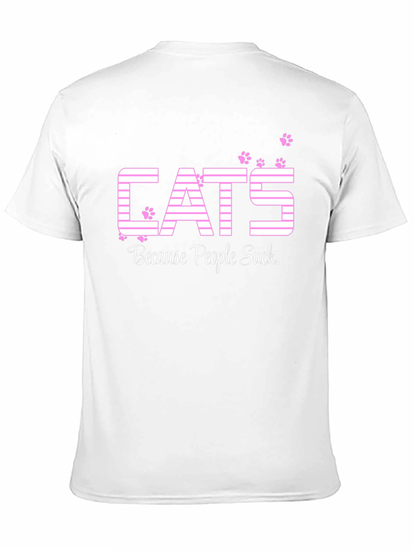 Cats Because People Suck T-Shirt