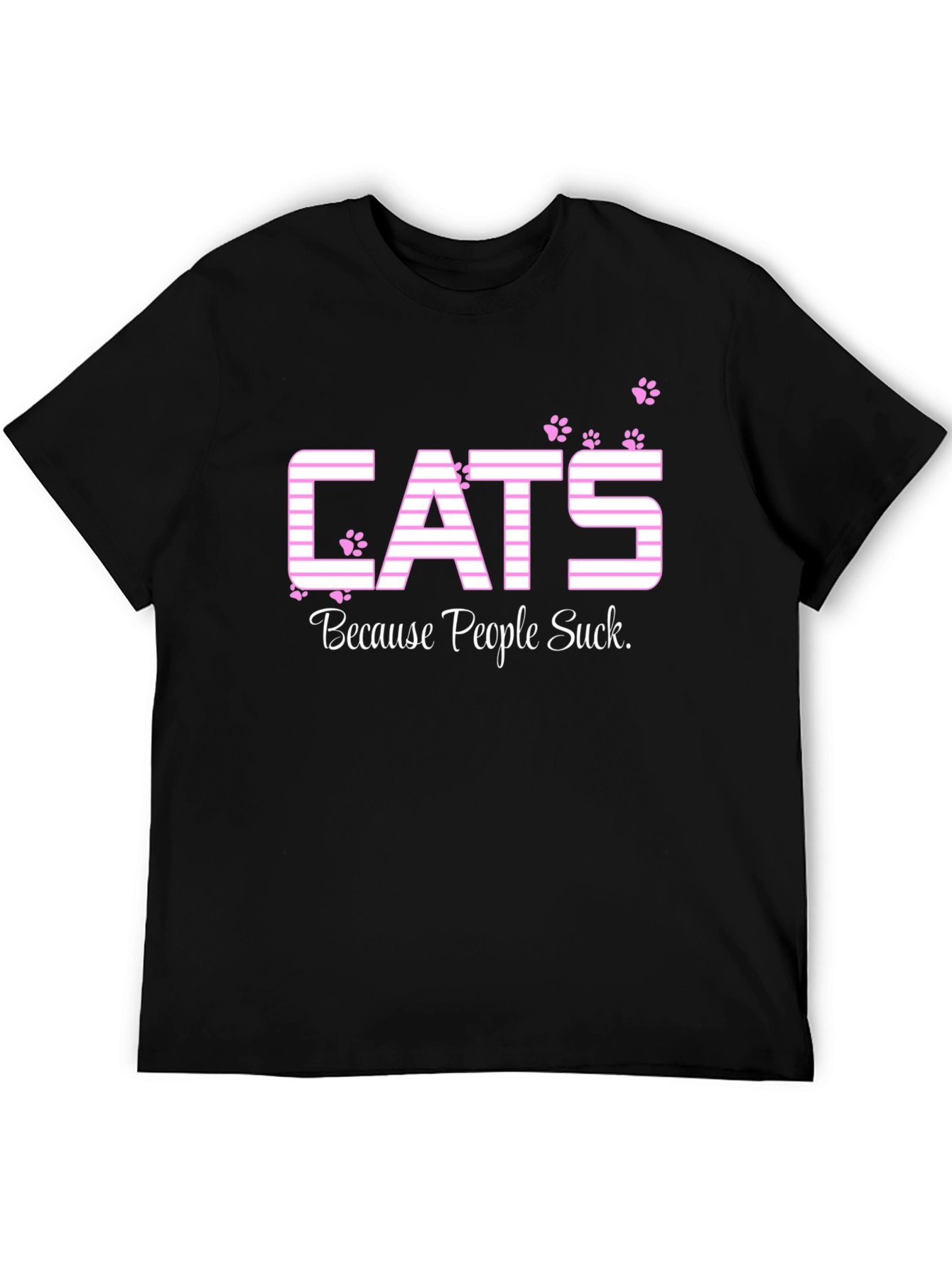 Cats Because People Suck T-Shirt