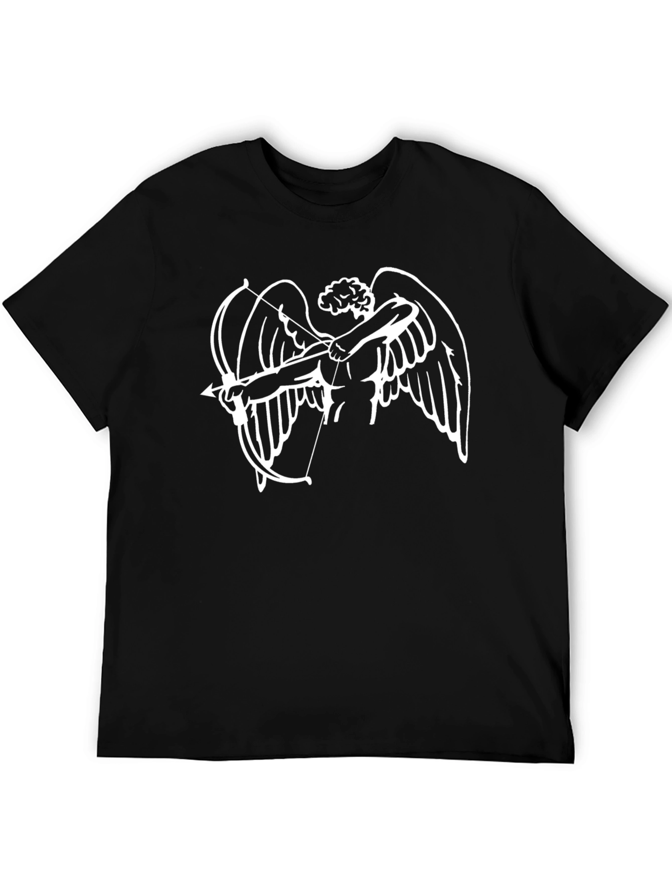 Cupid Graphic Black T-Shirt