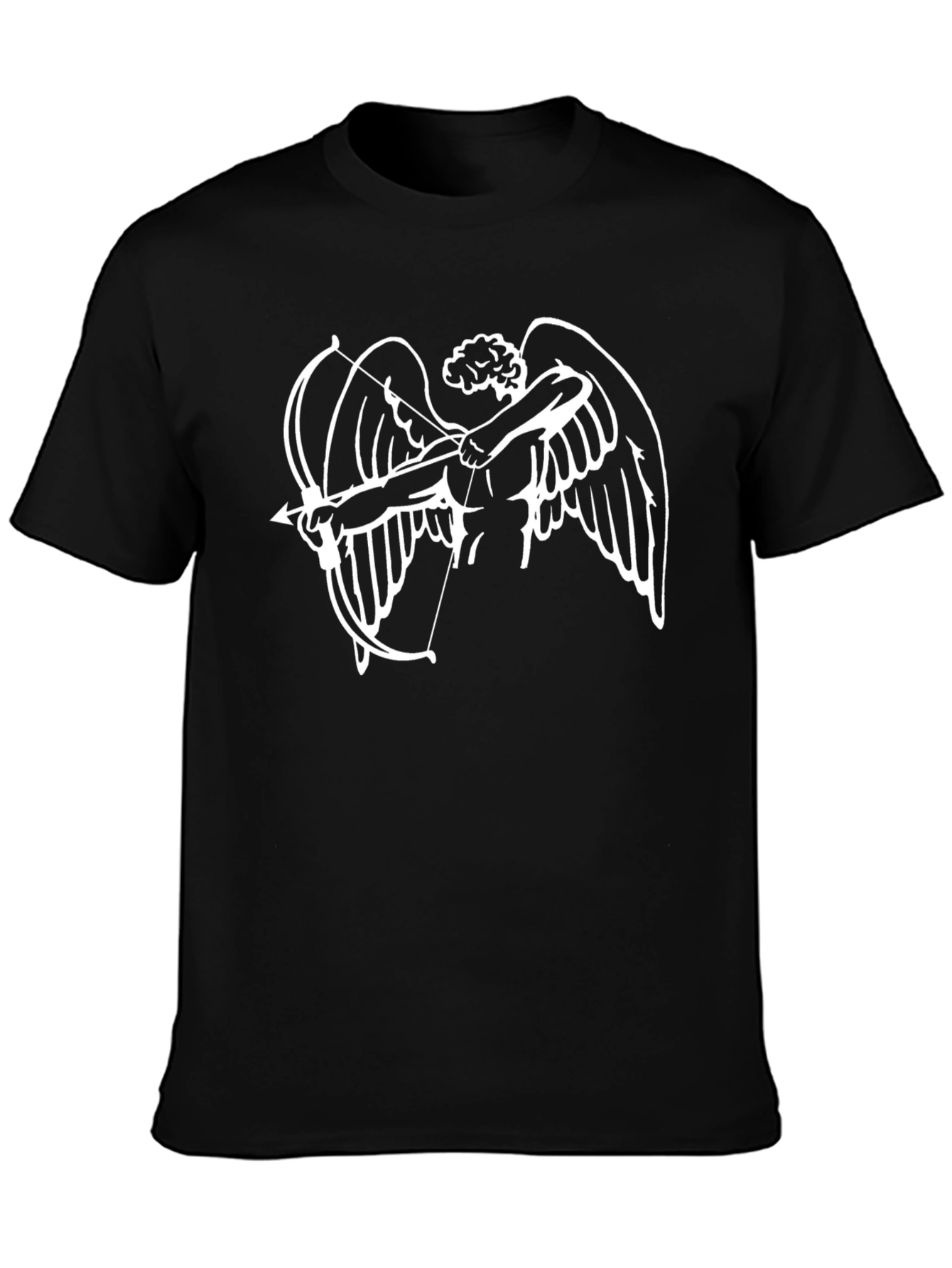 Cupid Graphic Black T-Shirt