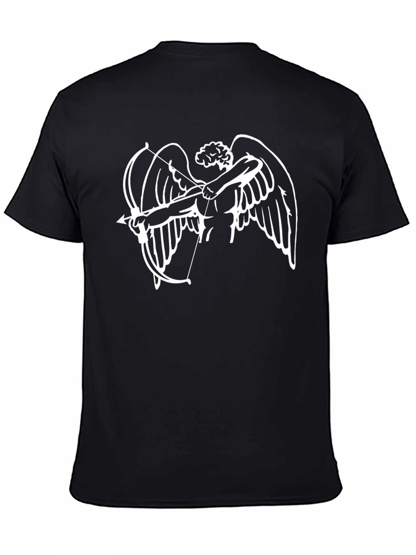Cupid Graphic Black T-Shirt