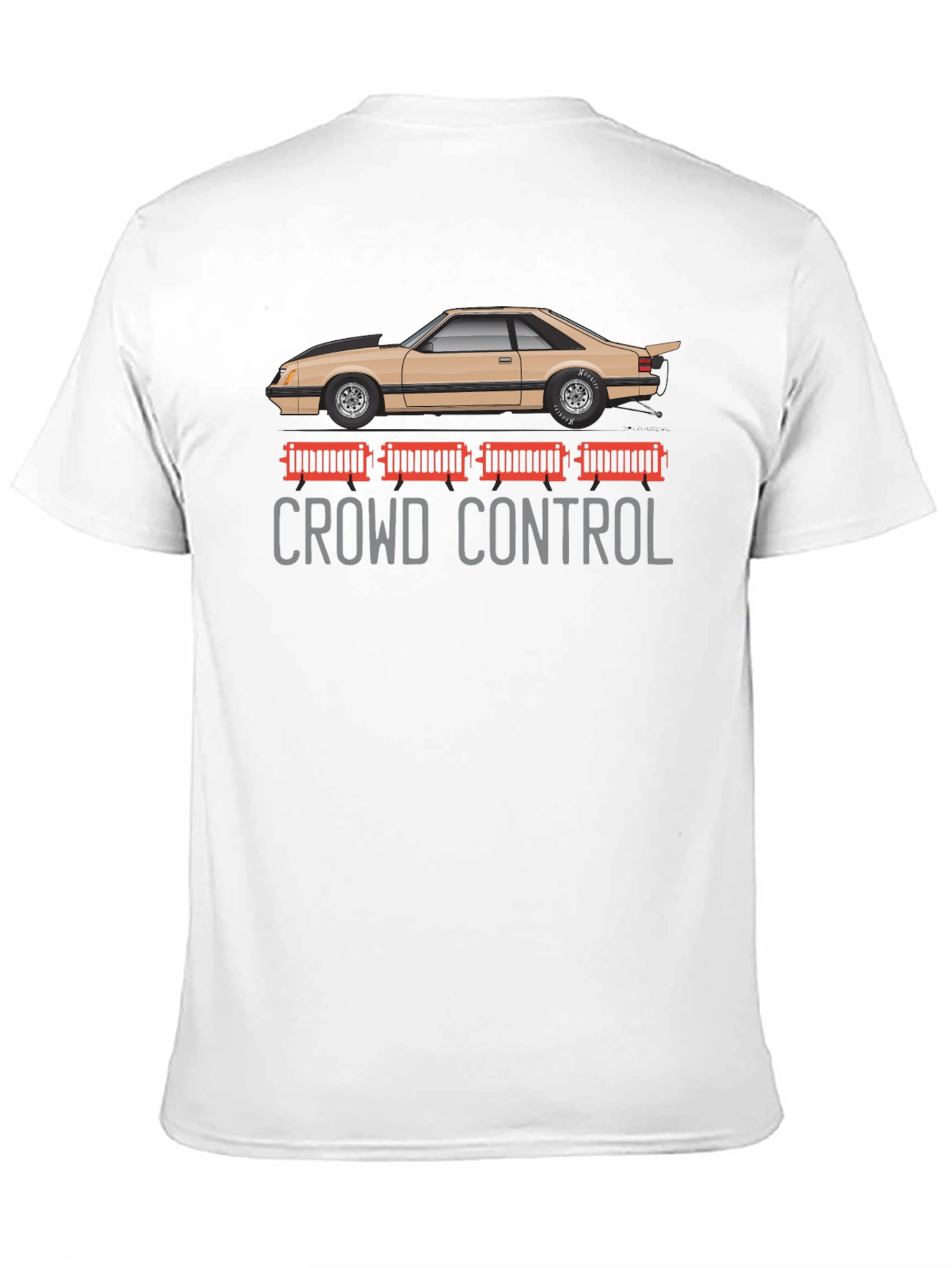Crowd Control Mustang Graphic T-Shirt