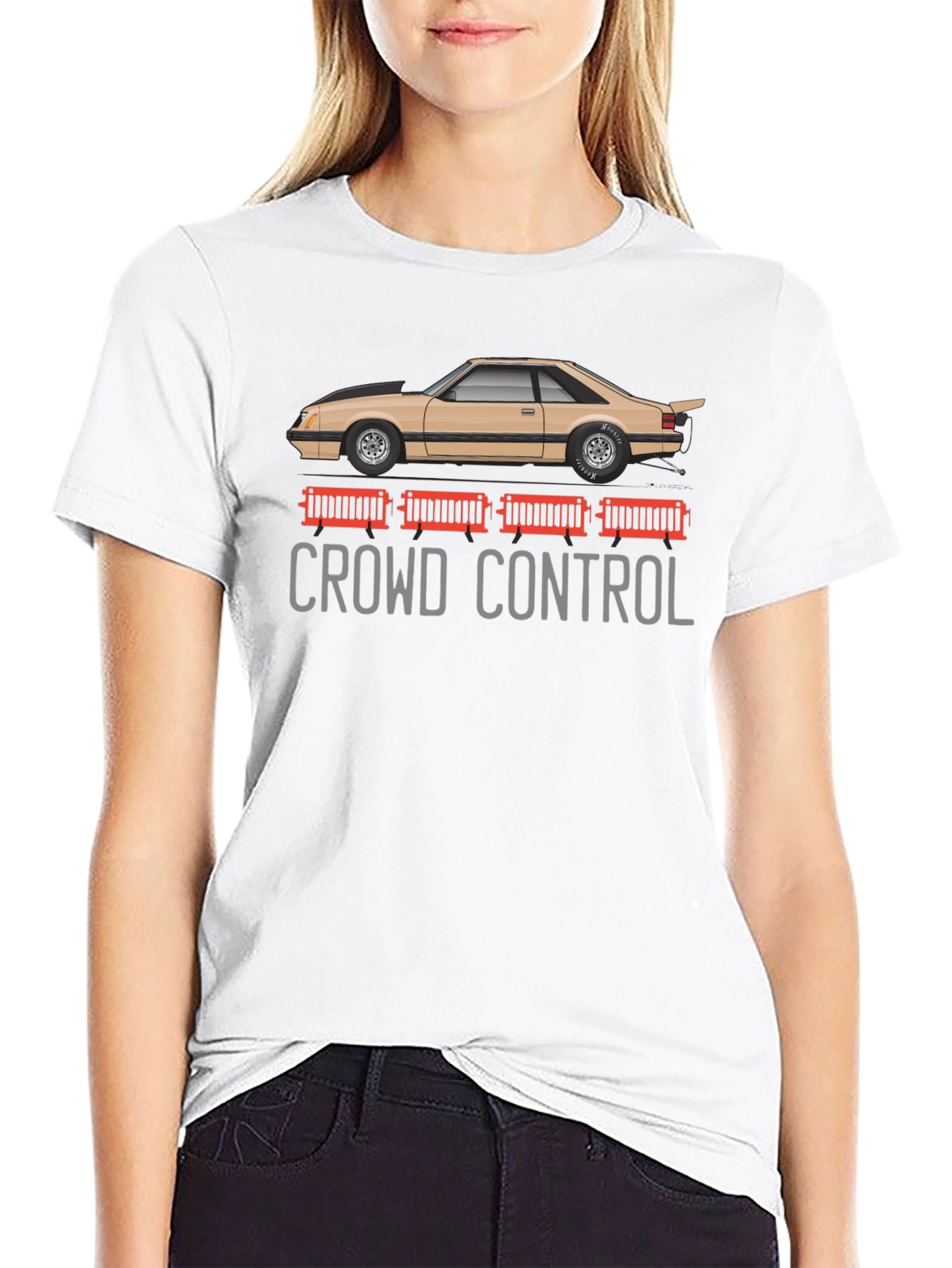 Crowd Control Mustang Graphic T-Shirt