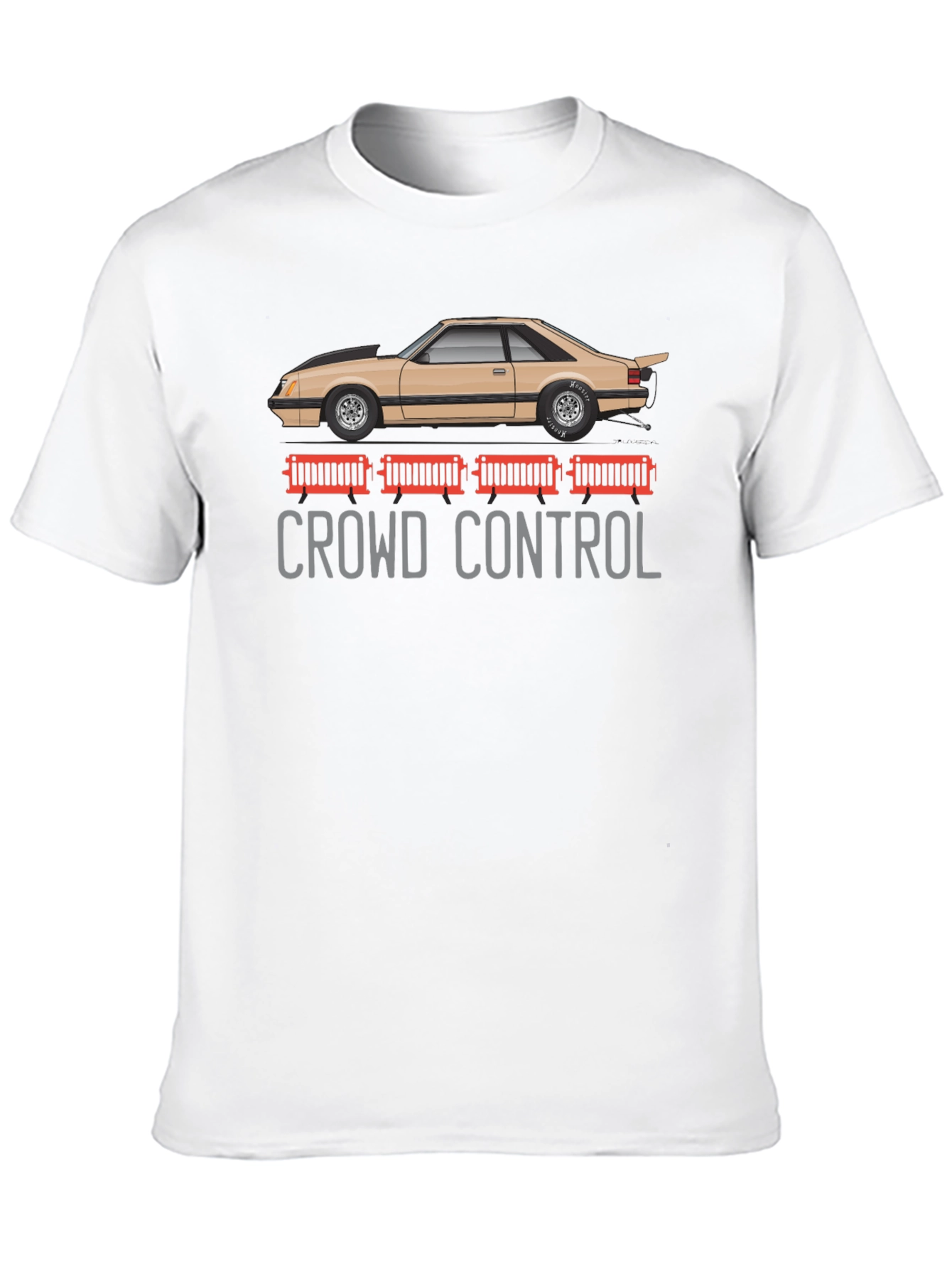 Crowd Control Mustang Graphic T-Shirt