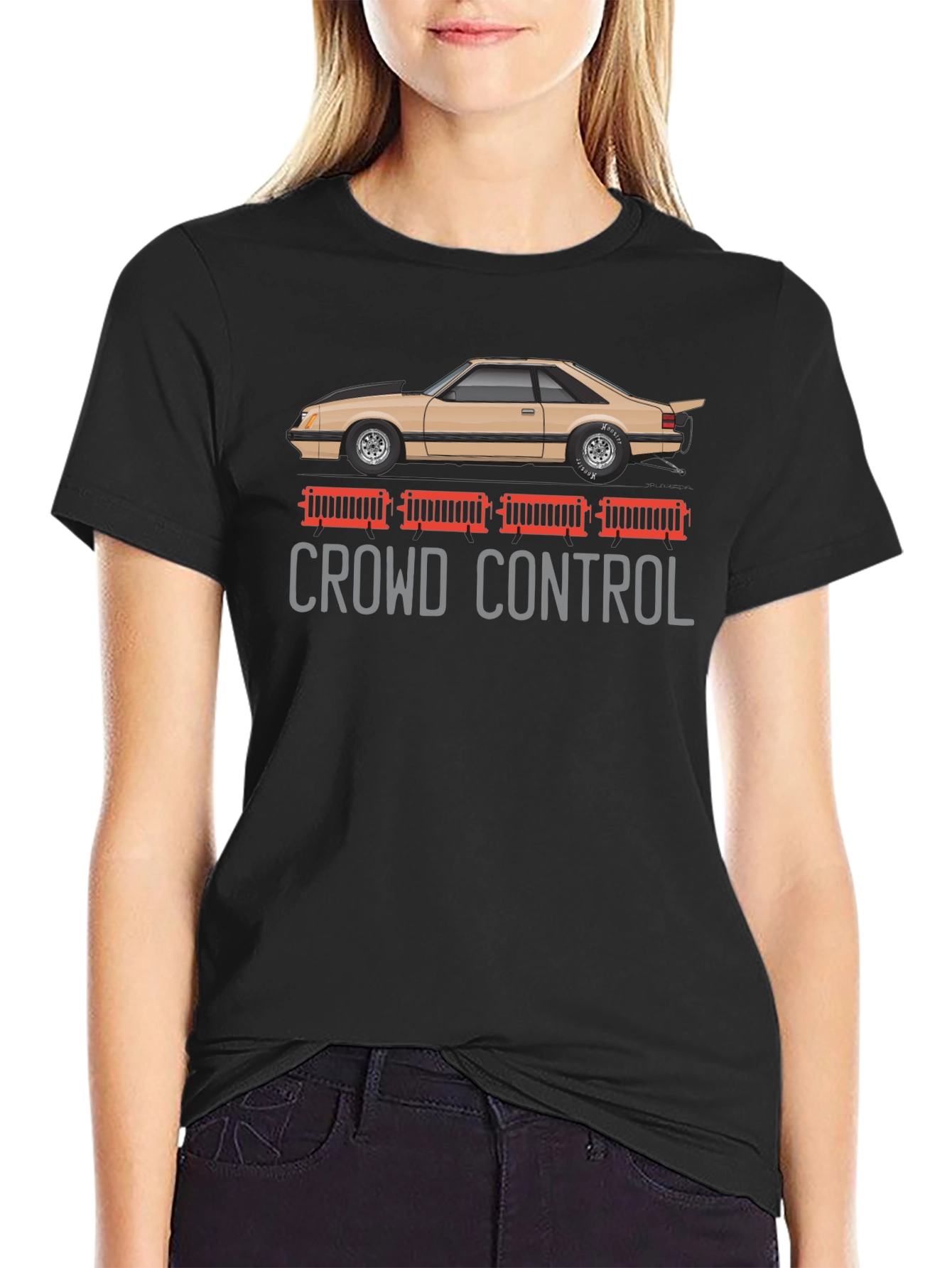 Crowd Control Mustang Graphic T-Shirt
