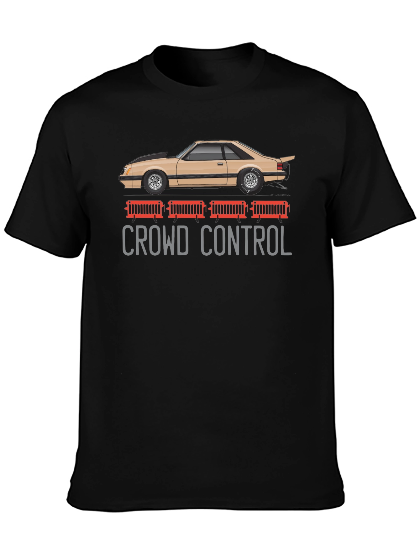 Crowd Control Mustang Graphic T-Shirt