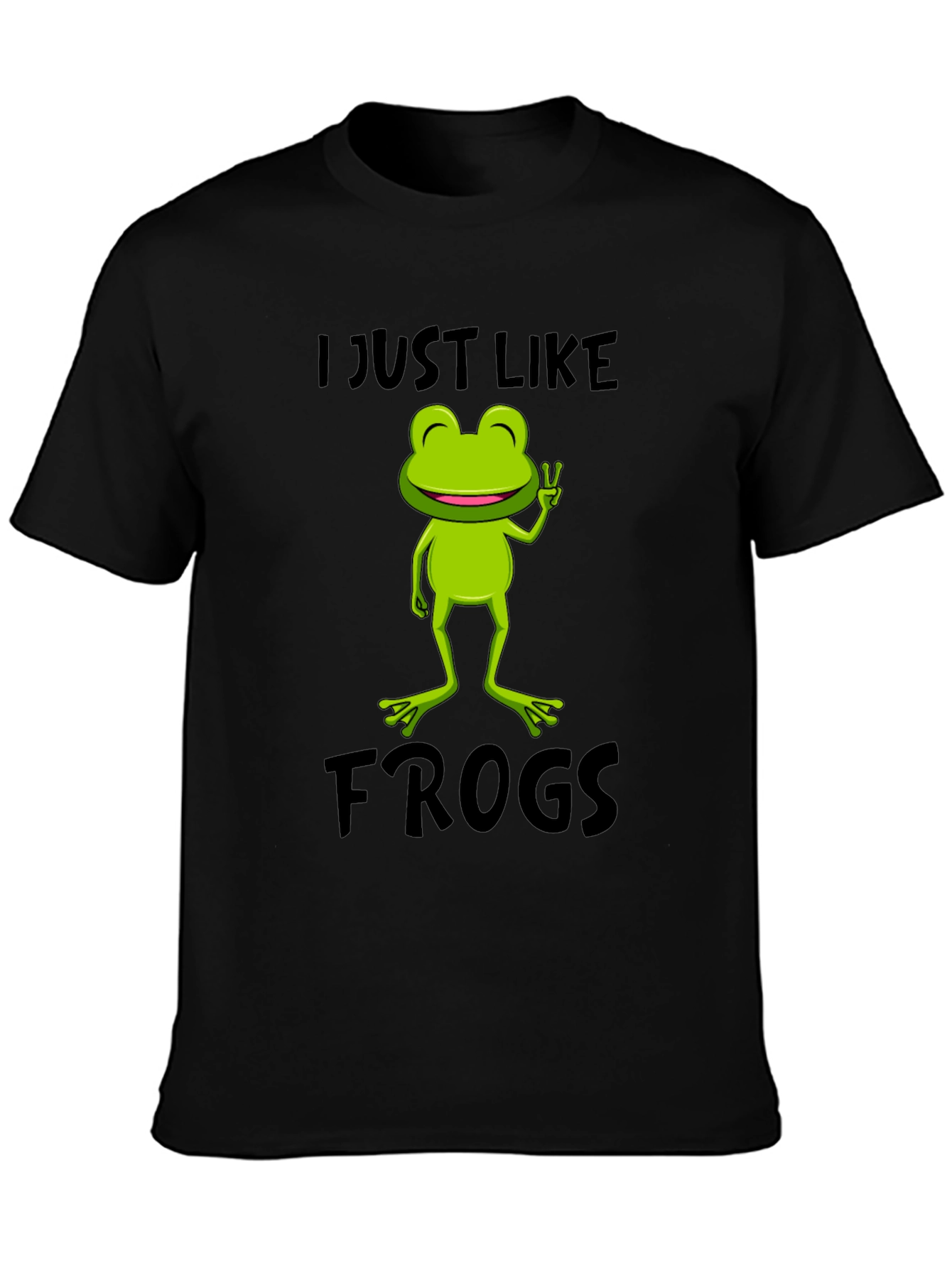 I Just Like Frogs Graphic T-Shirt