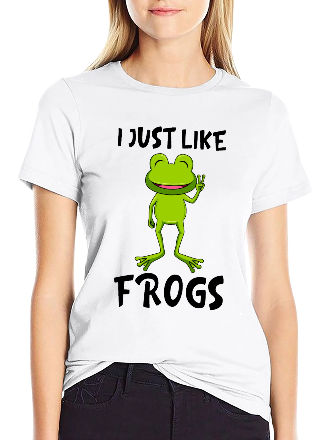 I Just Like Frogs Graphic T-Shirt
