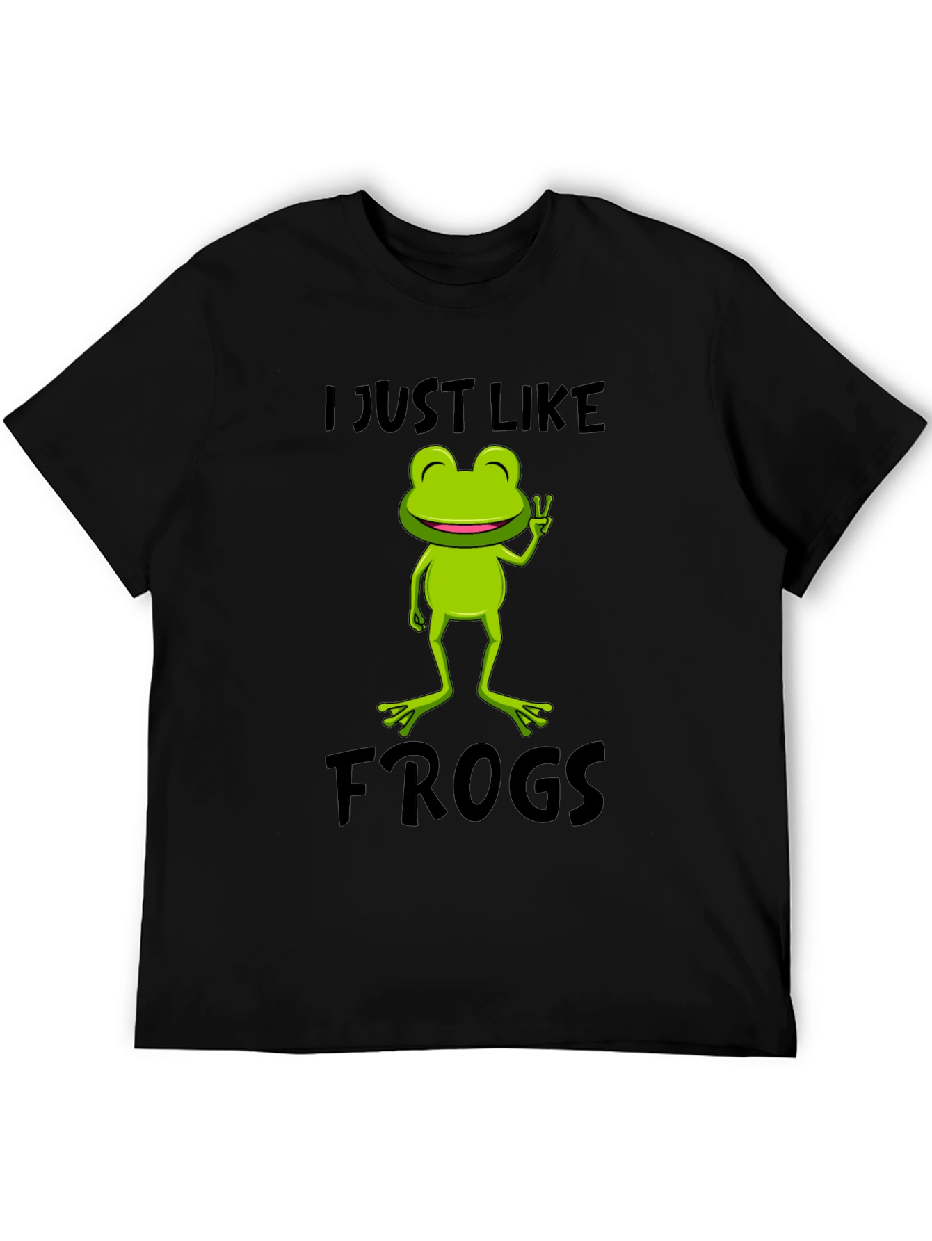 I Just Like Frogs Graphic T-Shirt