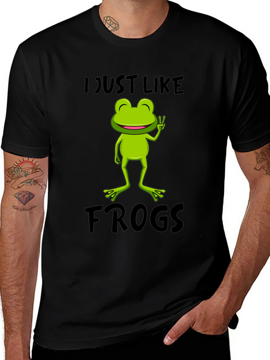 I Just Like Frogs Graphic T-Shirt