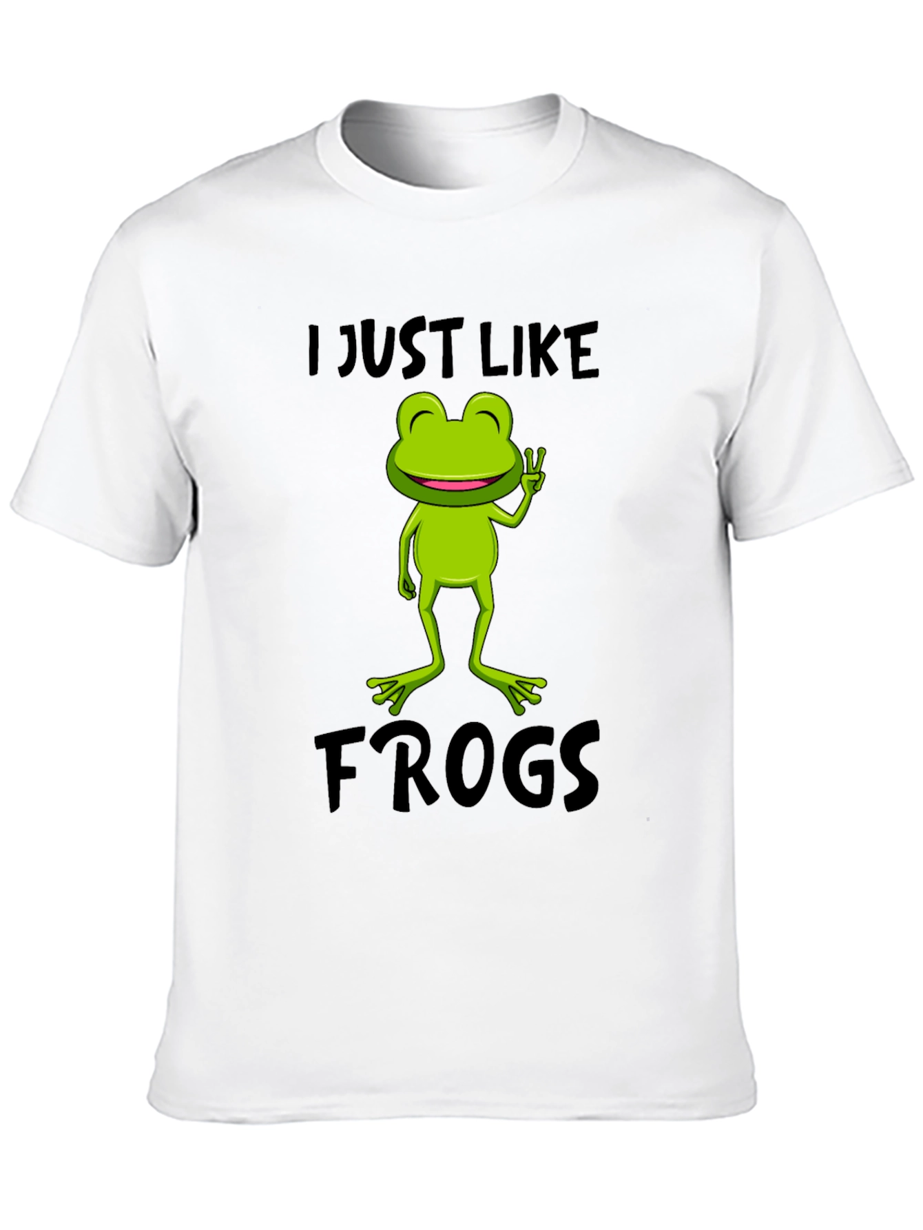 I Just Like Frogs Graphic T-Shirt