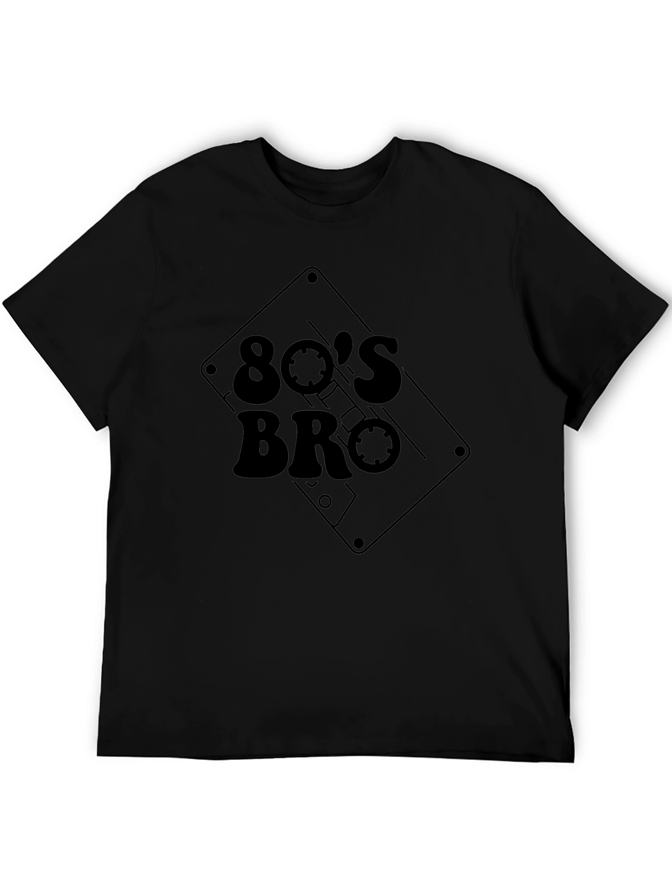 Retro 80s Bro Cassette Tape Graphic Tee