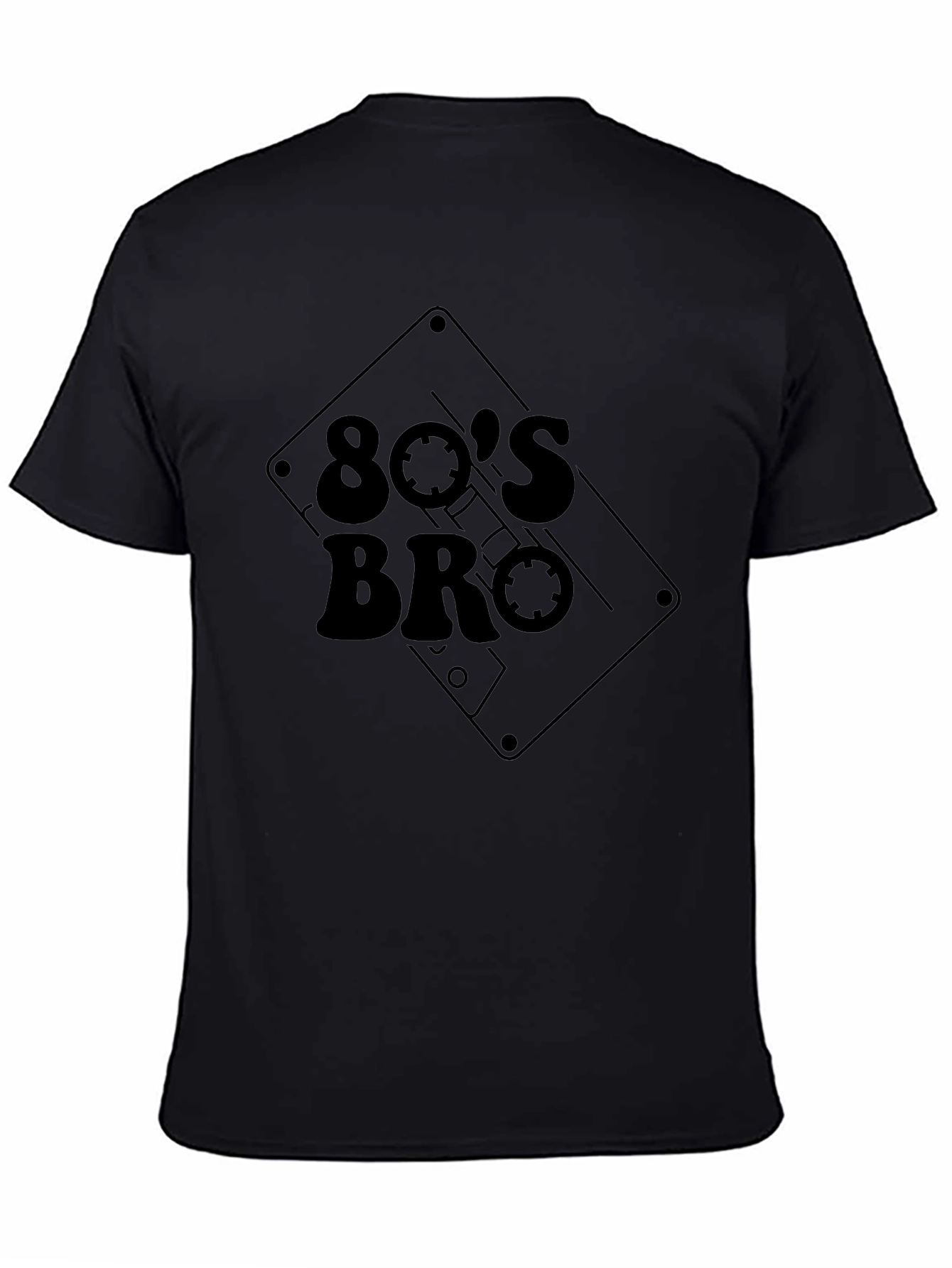 Retro 80s Bro Cassette Tape Graphic Tee