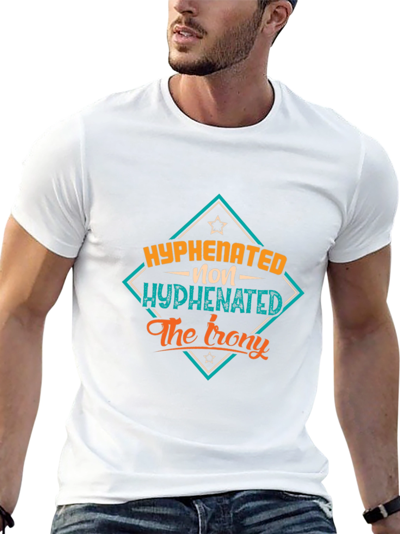 Hyphenated Non-Hyphenated Irony T-Shirt