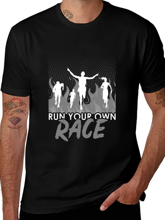 Run Your Own Race Graphic T-Shirt