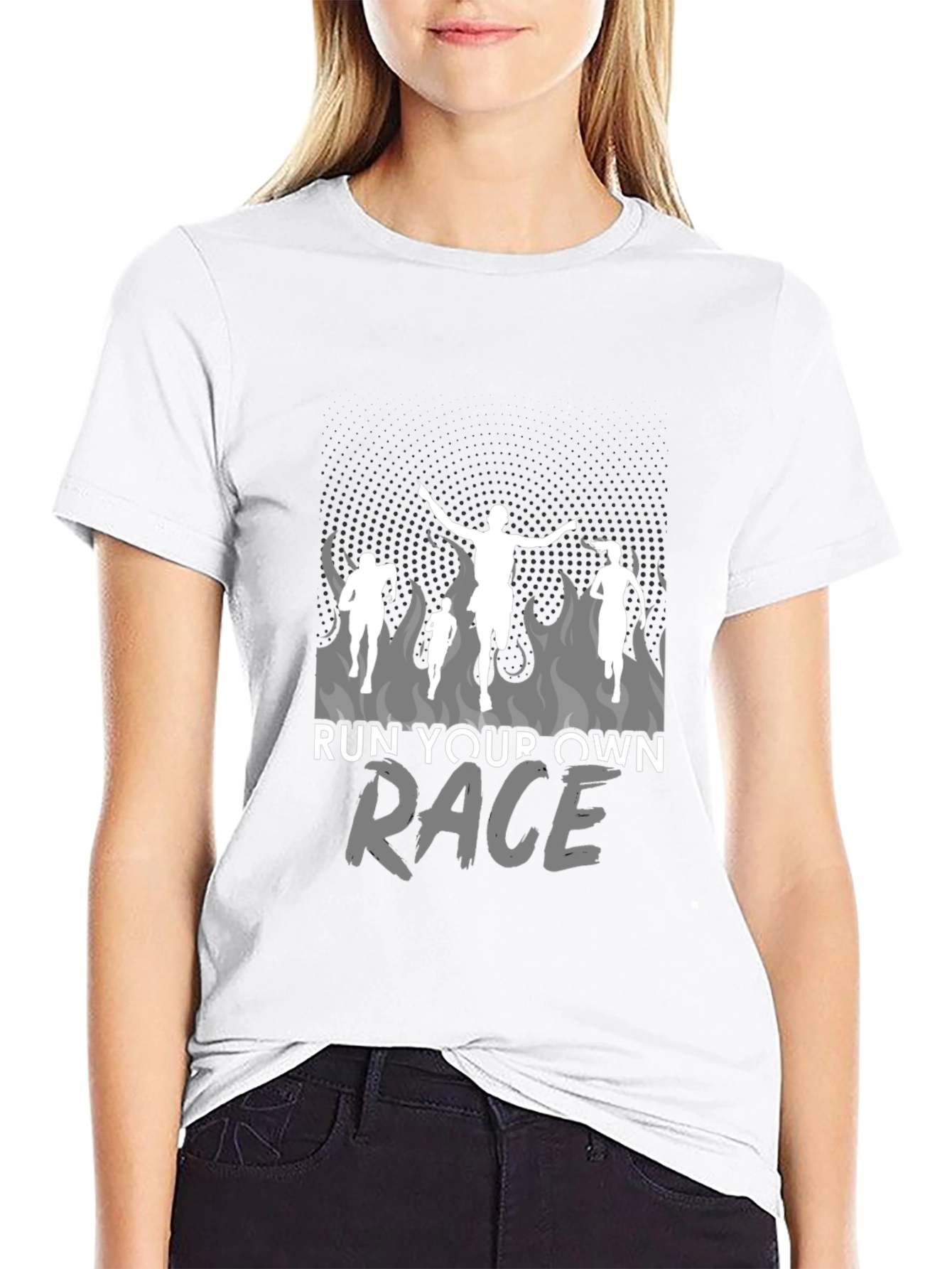 Run Your Own Race Graphic T-Shirt