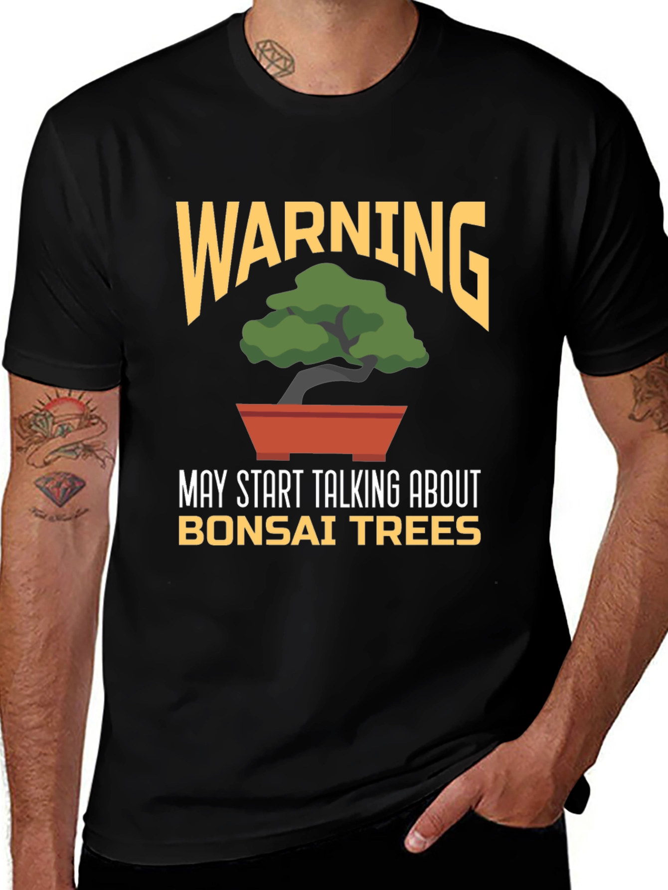 Bonsai Tree Warning T-Shirt