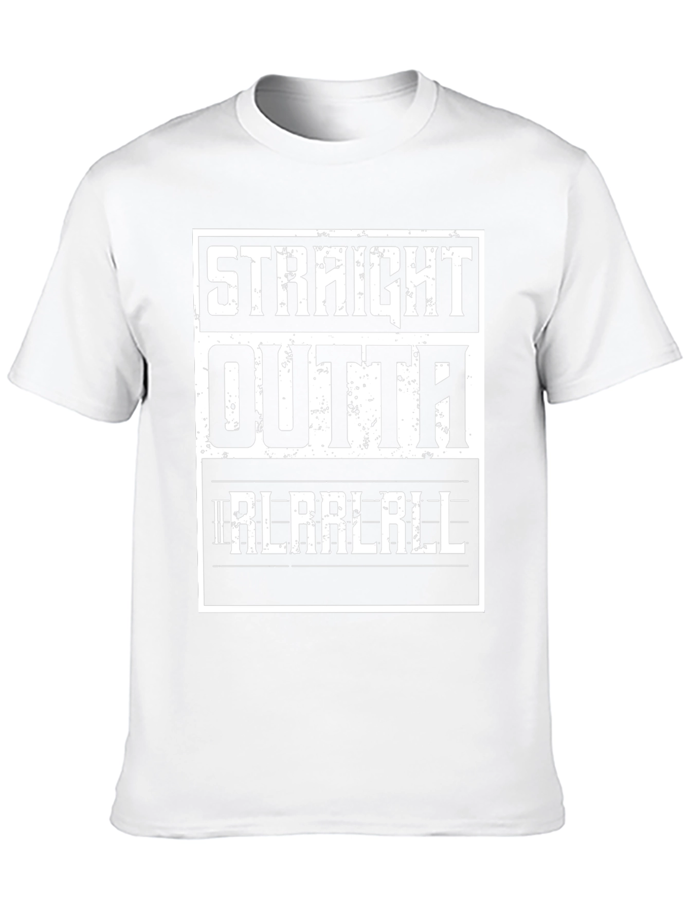Straight Outta Rlarlrll Graphic T-Shirt