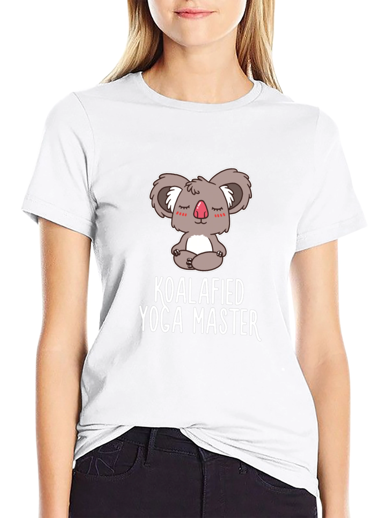 Koalafied Yoga Master Black T-Shirt